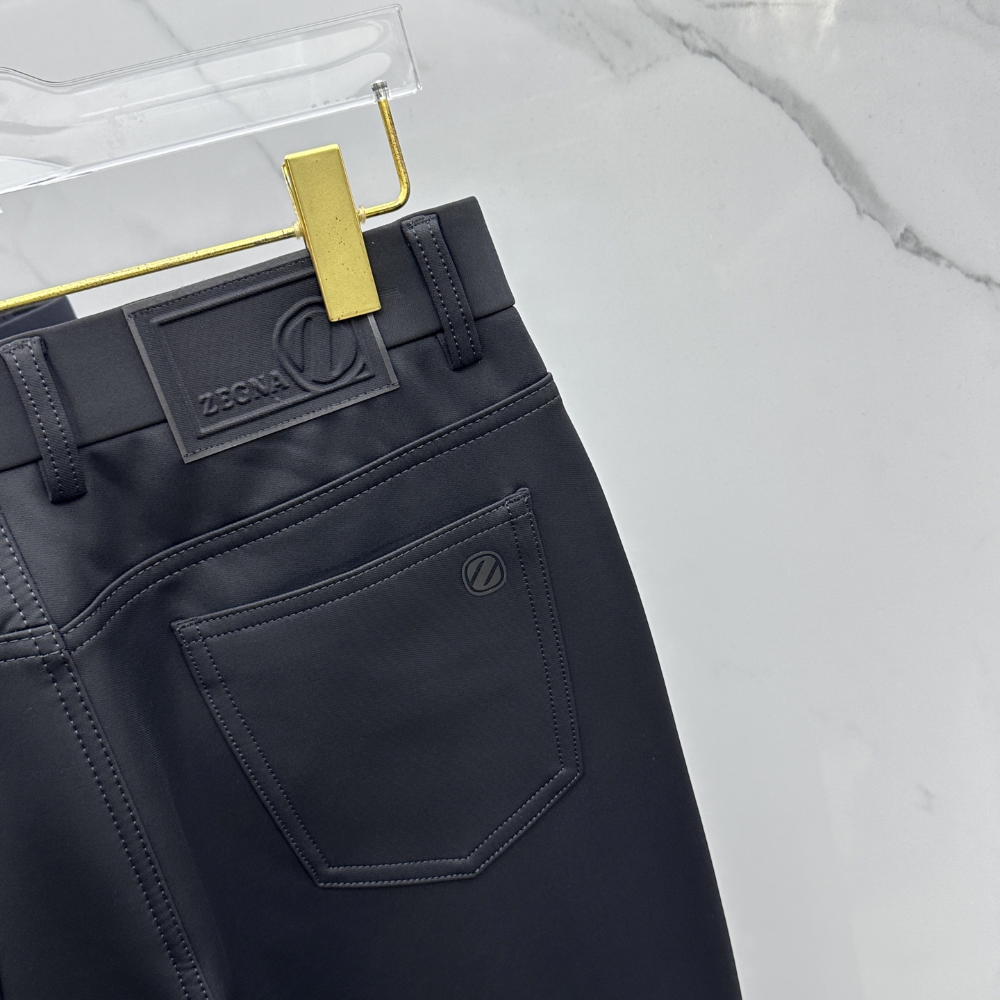 🆕ZEGNA杰尼亚 🔥高端定制、2025秋冬最新款休闲裤五袋西裤，柜台同步发售 原版定制复刻 客供五金辅