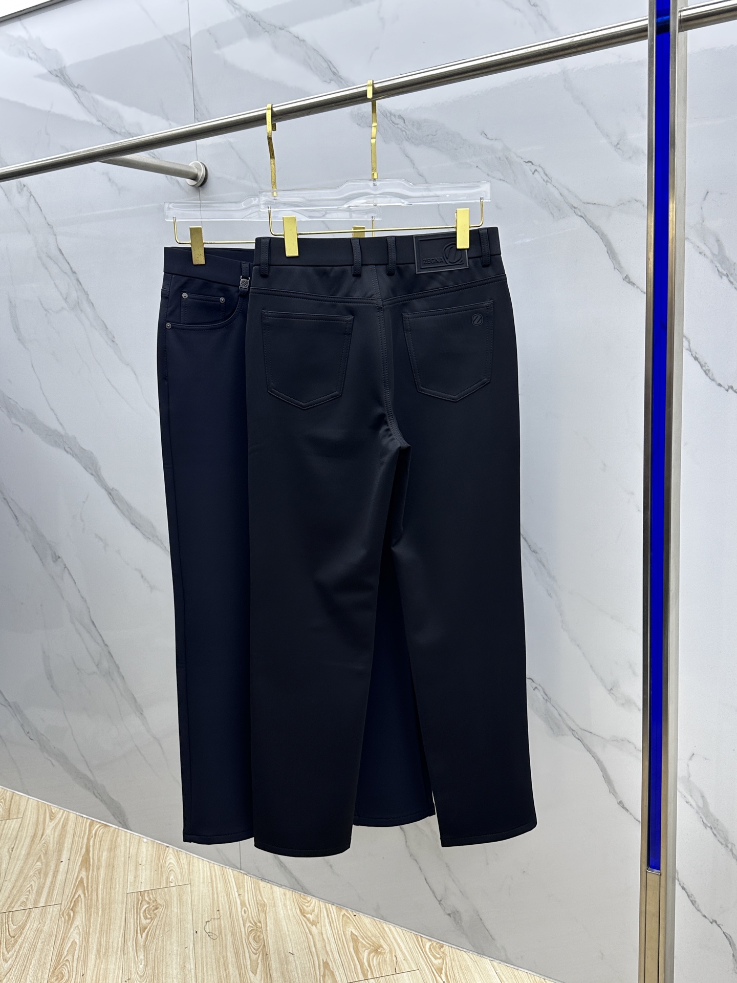 🆕ZEGNA杰尼亚 🔥高端定制、2025秋冬最新款休闲裤五袋西裤，柜台同步发售 原版定制复刻 客供五金辅