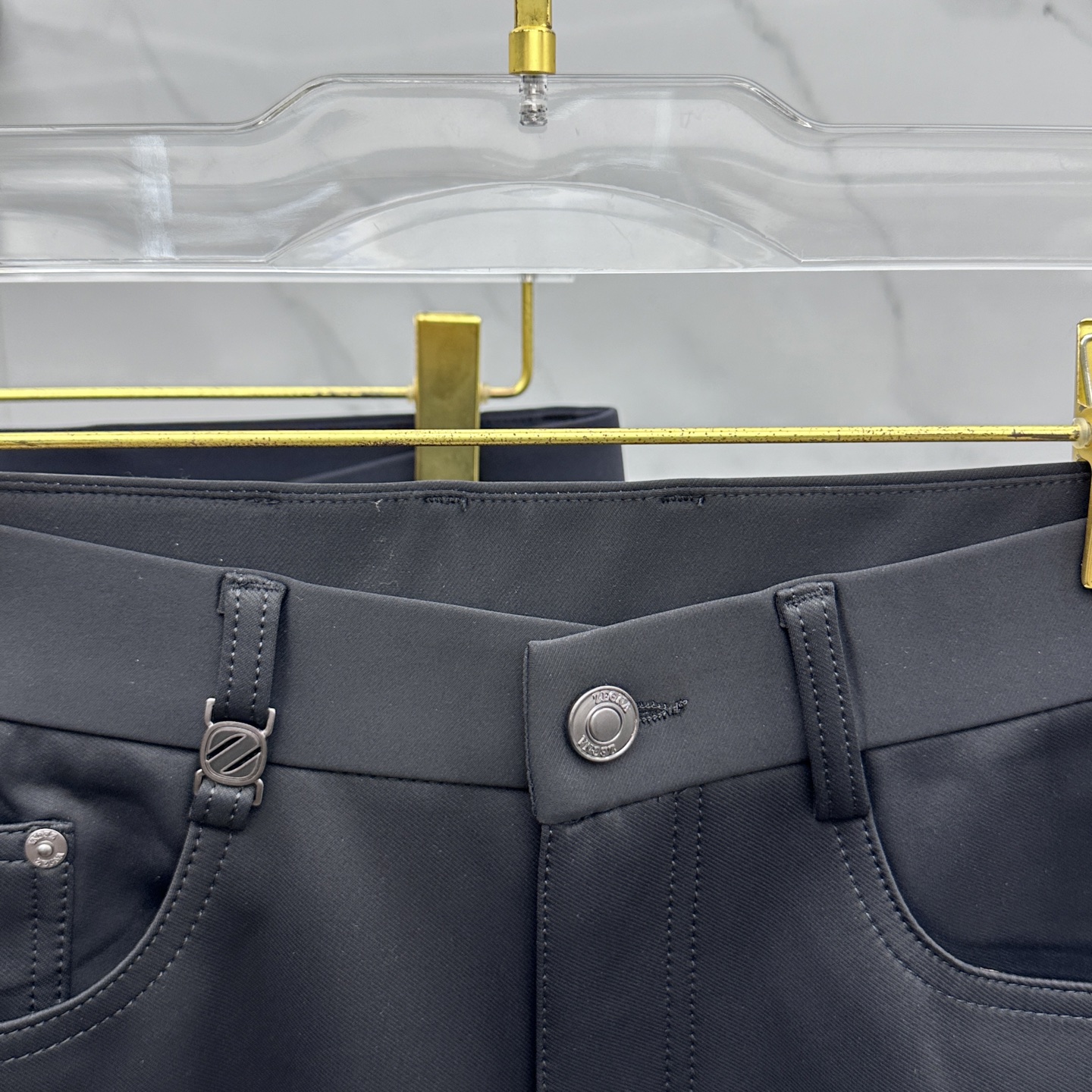 🆕ZEGNA杰尼亚 🔥高端定制、2025秋冬最新款休闲裤五袋西裤，柜台同步发售 原版定制复刻 客供五金辅