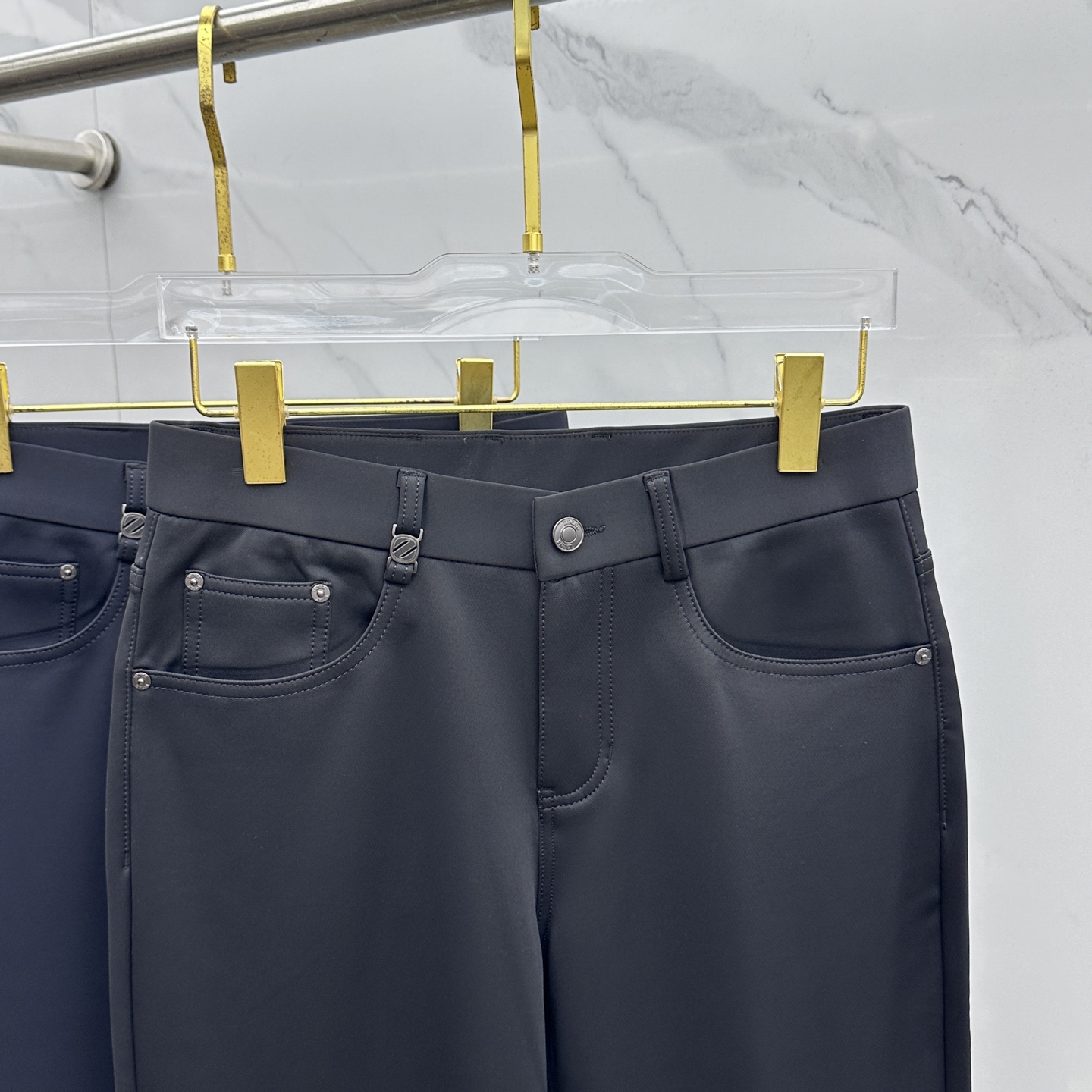 🆕ZEGNA杰尼亚 🔥高端定制、2025秋冬最新款休闲裤五袋西裤，柜台同步发售 原版定制复刻 客供五金辅