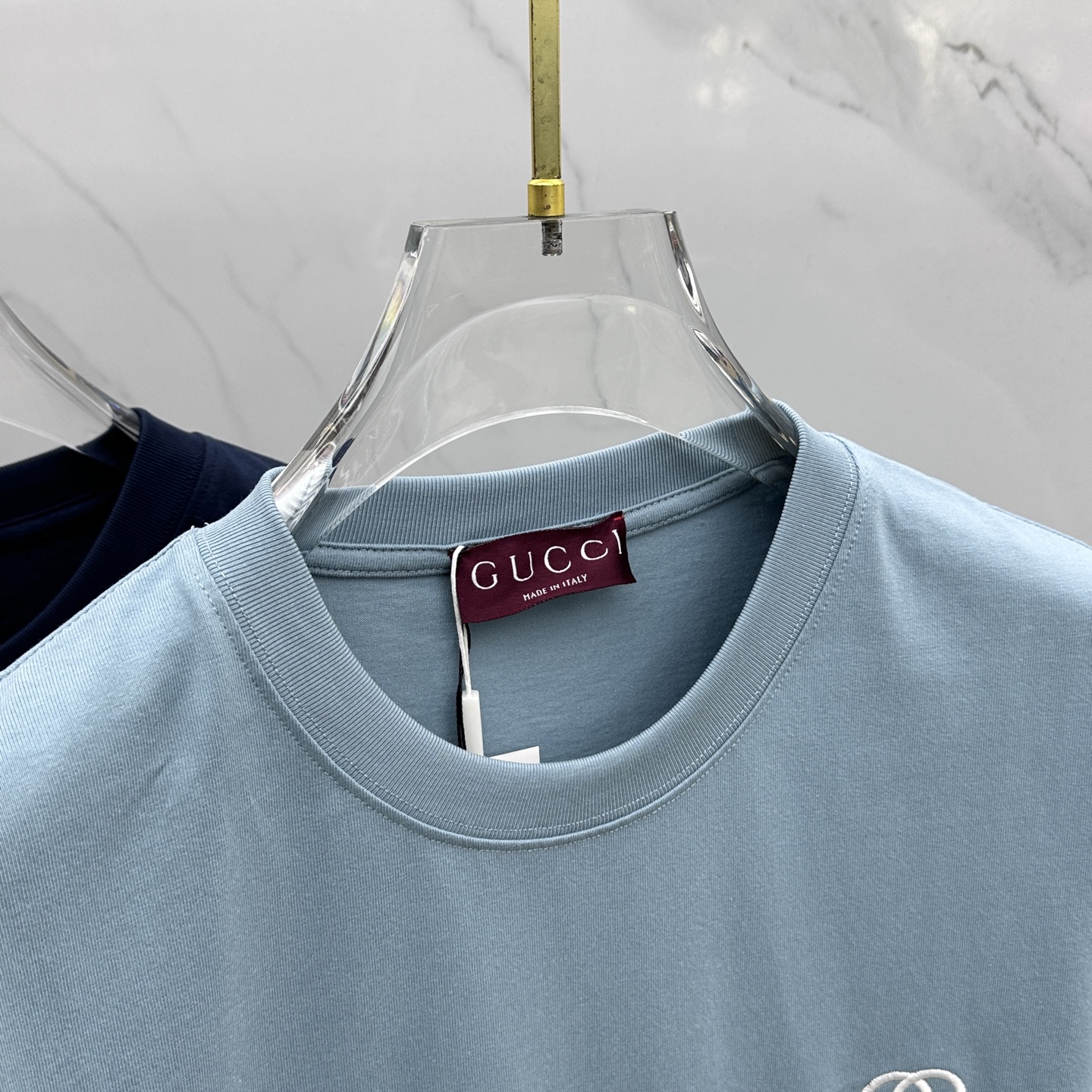 🆕GUCCI古驰 2026春夏新款简约双G刺绣logo短袖 双纱纯棉面料 胸前刺绣 多元化搭配 是眼下时