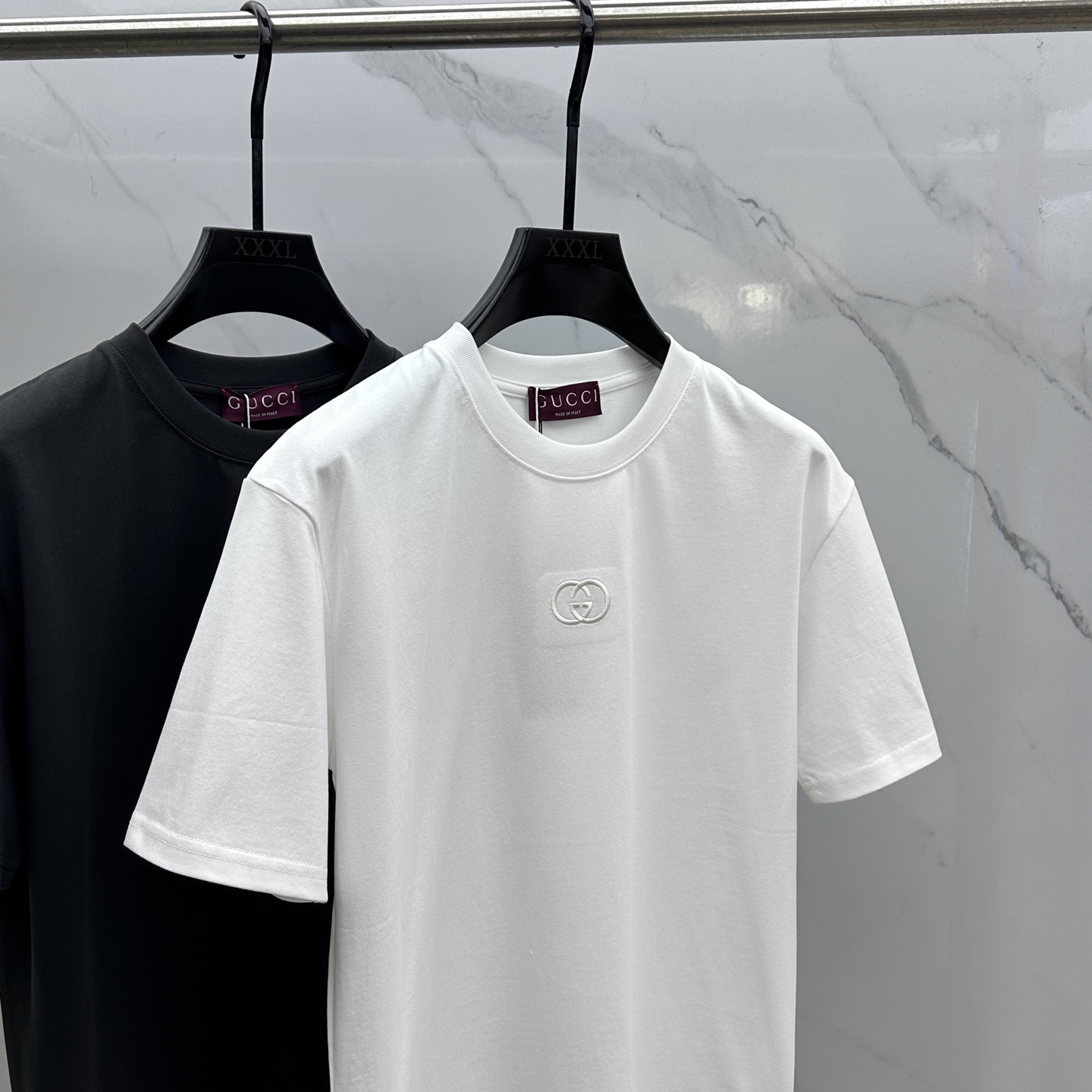🆕GUCCI古驰 2026春夏新款简约双G刺绣logo短袖 双纱纯棉面料 胸前刺绣 多元化搭配 是眼下时