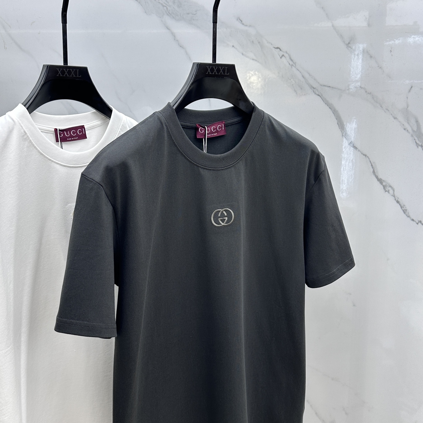 🆕GUCCI古驰 2026春夏新款简约双G刺绣logo短袖 双纱纯棉面料 胸前刺绣 多元化搭配 是眼下时