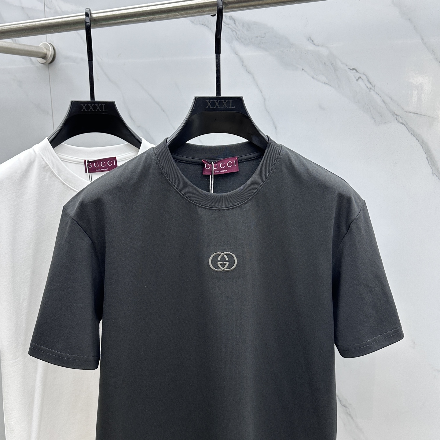 🆕GUCCI古驰 2026春夏新款简约双G刺绣logo短袖 双纱纯棉面料 胸前刺绣 多元化搭配 是眼下时