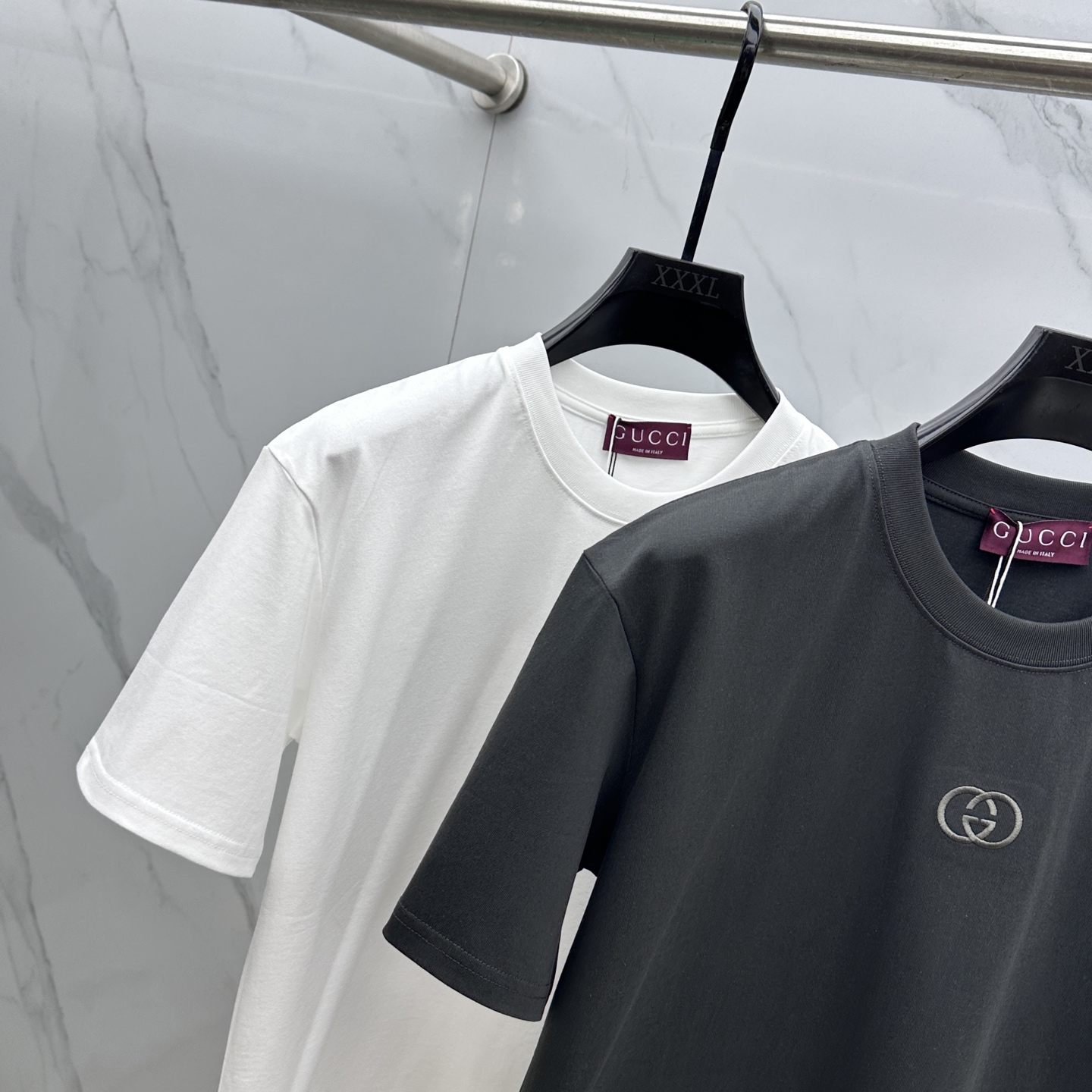 🆕GUCCI古驰 2026春夏新款简约双G刺绣logo短袖 双纱纯棉面料 胸前刺绣 多元化搭配 是眼下时