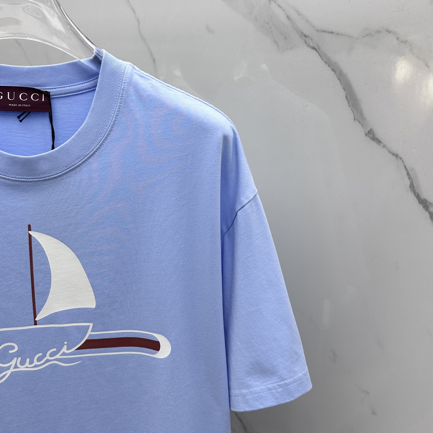 🆕Gucci古驰 2026春夏新款印花短袖 双纱纯棉面料 多元化搭配 是眼下时尚前沿的创新趋势 复古与现