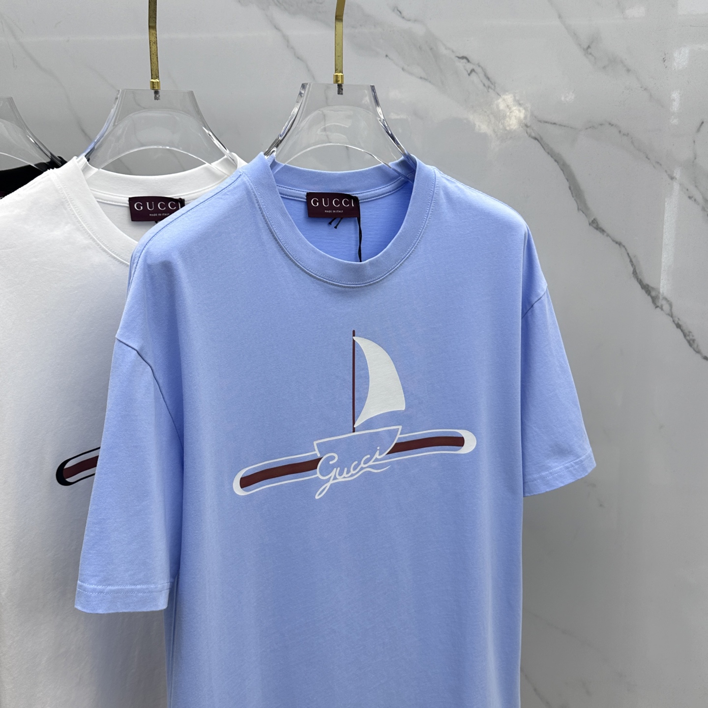 🆕Gucci古驰 2026春夏新款印花短袖 双纱纯棉面料 多元化搭配 是眼下时尚前沿的创新趋势 复古与现