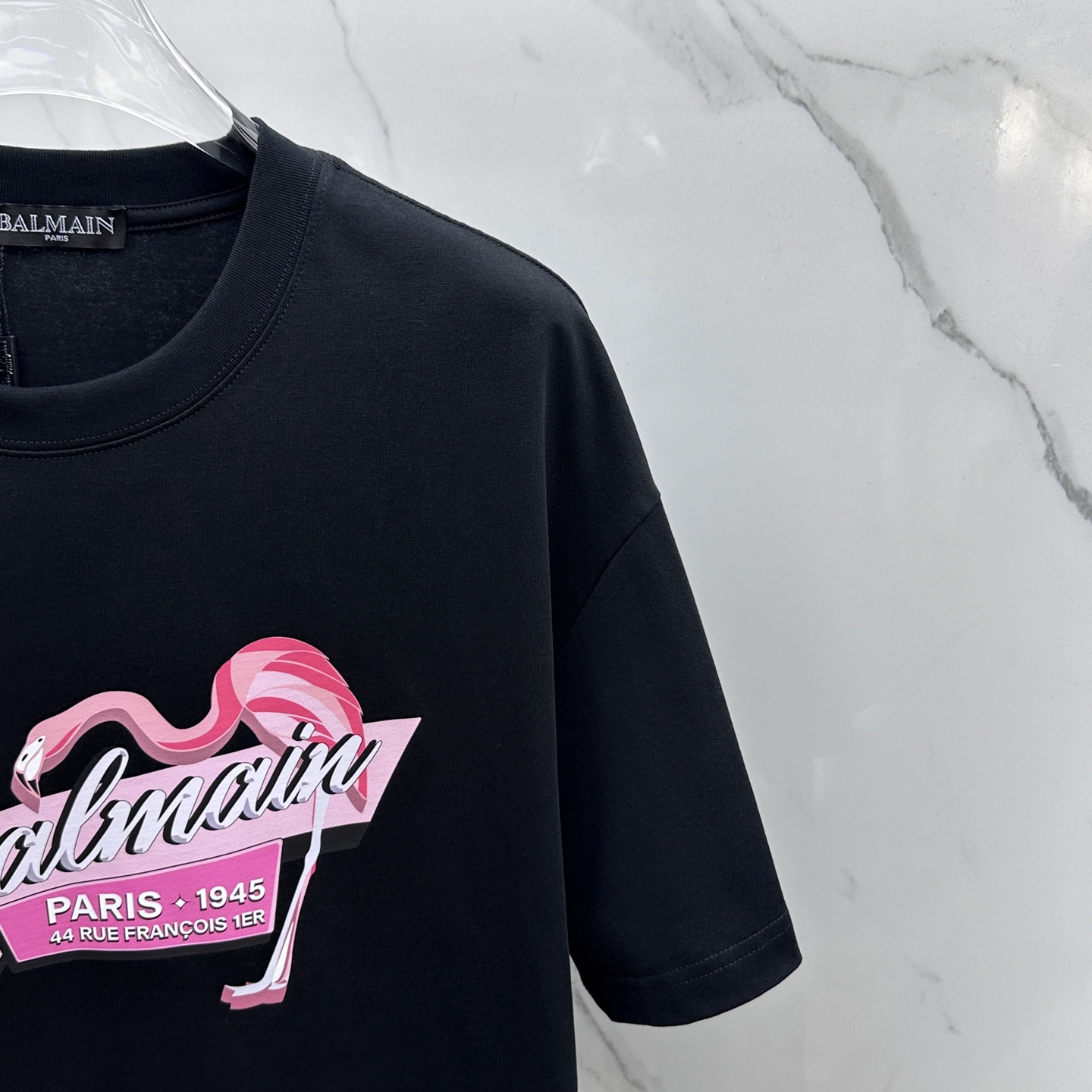 🆕Balmain巴尔曼 2026春夏新款印花短袖 双纱纯棉面料 多元化搭配 是眼下时尚前沿的创新趋势 复