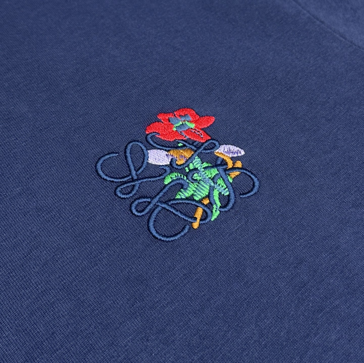 🆕LOEWE罗意威 2026春夏新款刺绣logo短袖 官网同款T恤 双纱纯棉面料 多元化搭配 是眼下时尚