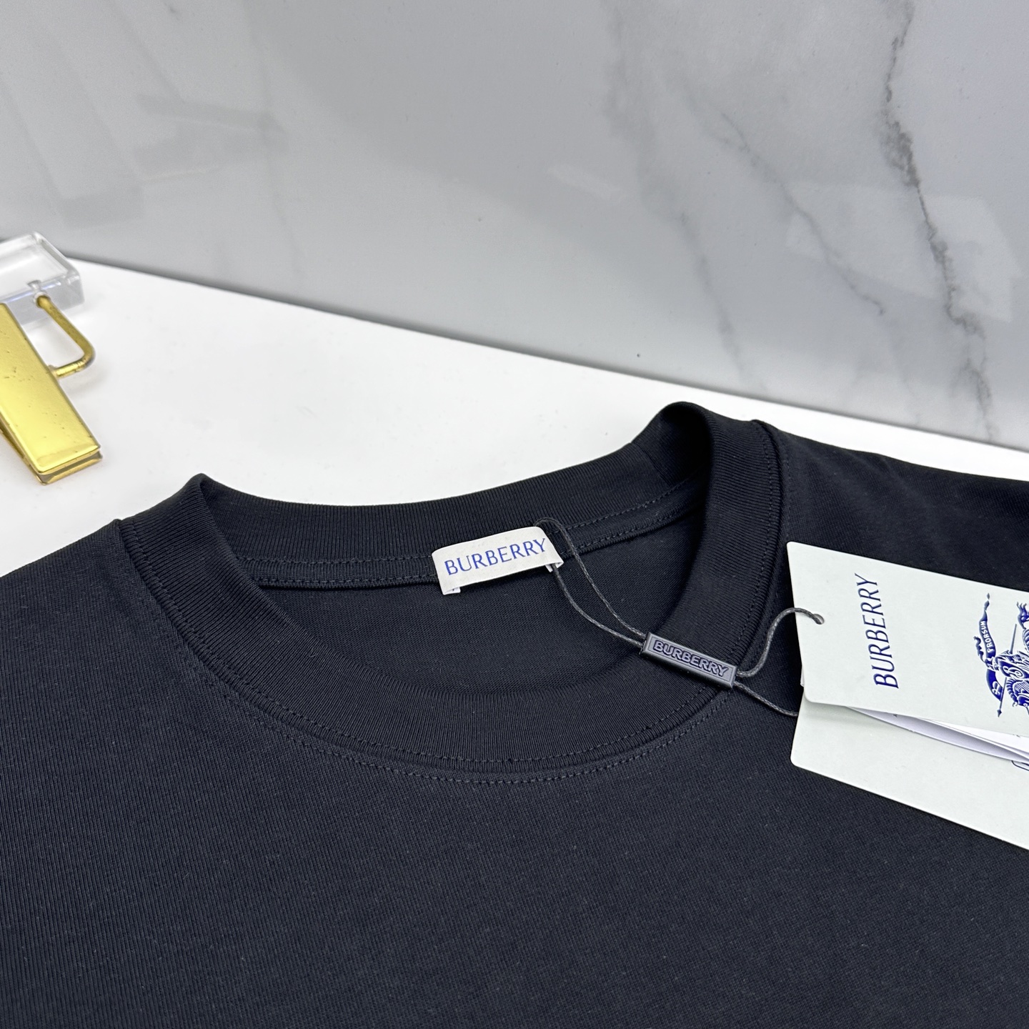 🆕BBR巴宝莉 2026春夏新款马术骑士徽标刺绣短袖 官网同款T恤 双纱纯棉面料 多元化搭配 是眼下时尚