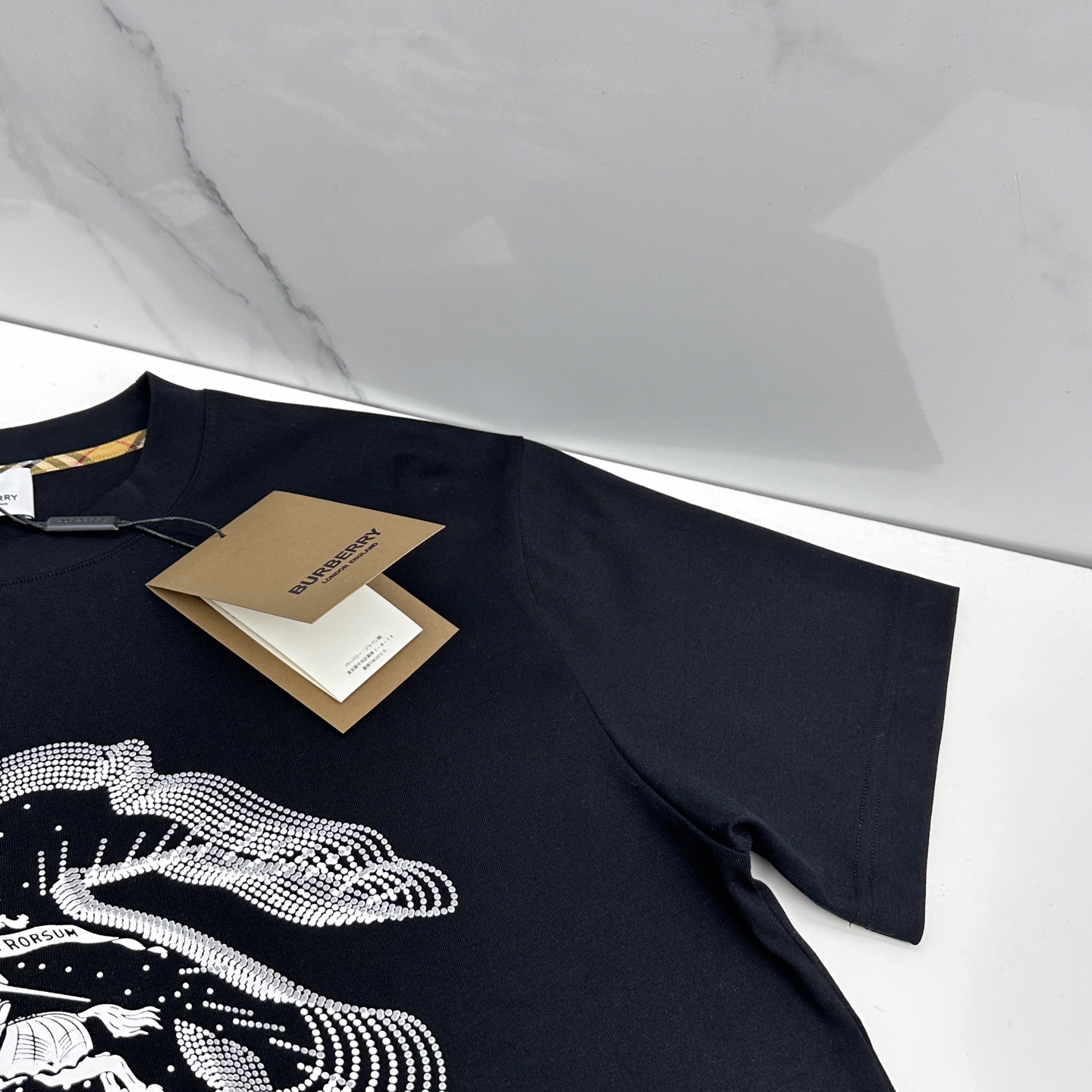 🆕BBR巴宝莉 2026春夏新款短袖 官网同款T恤 双纱纯棉面料 多元化搭配 是眼下时尚前沿的创新趋势 