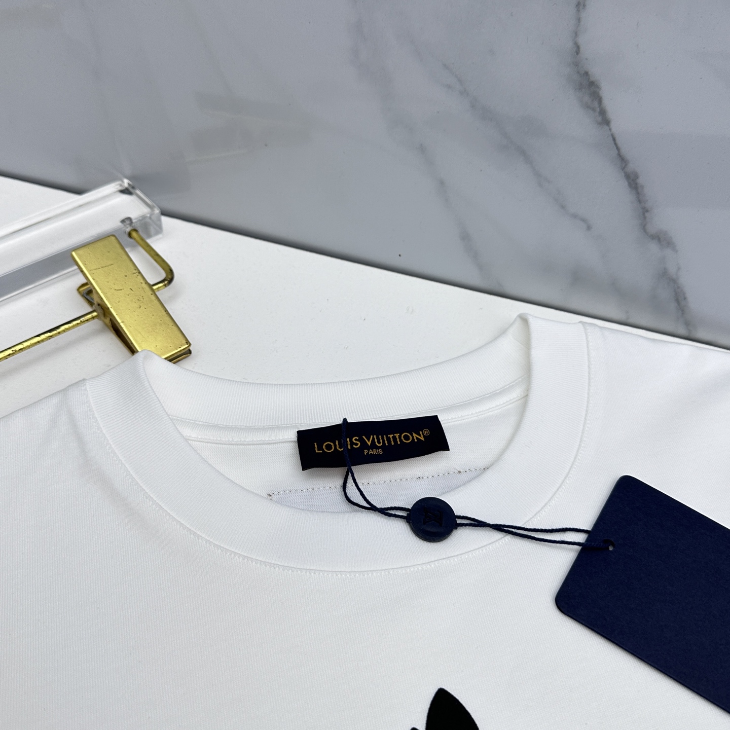 🆕LV路易威登 2026春夏新款logo印花短袖 官网同款T恤 双纱纯棉面料 多元化搭配 是眼下时尚前沿