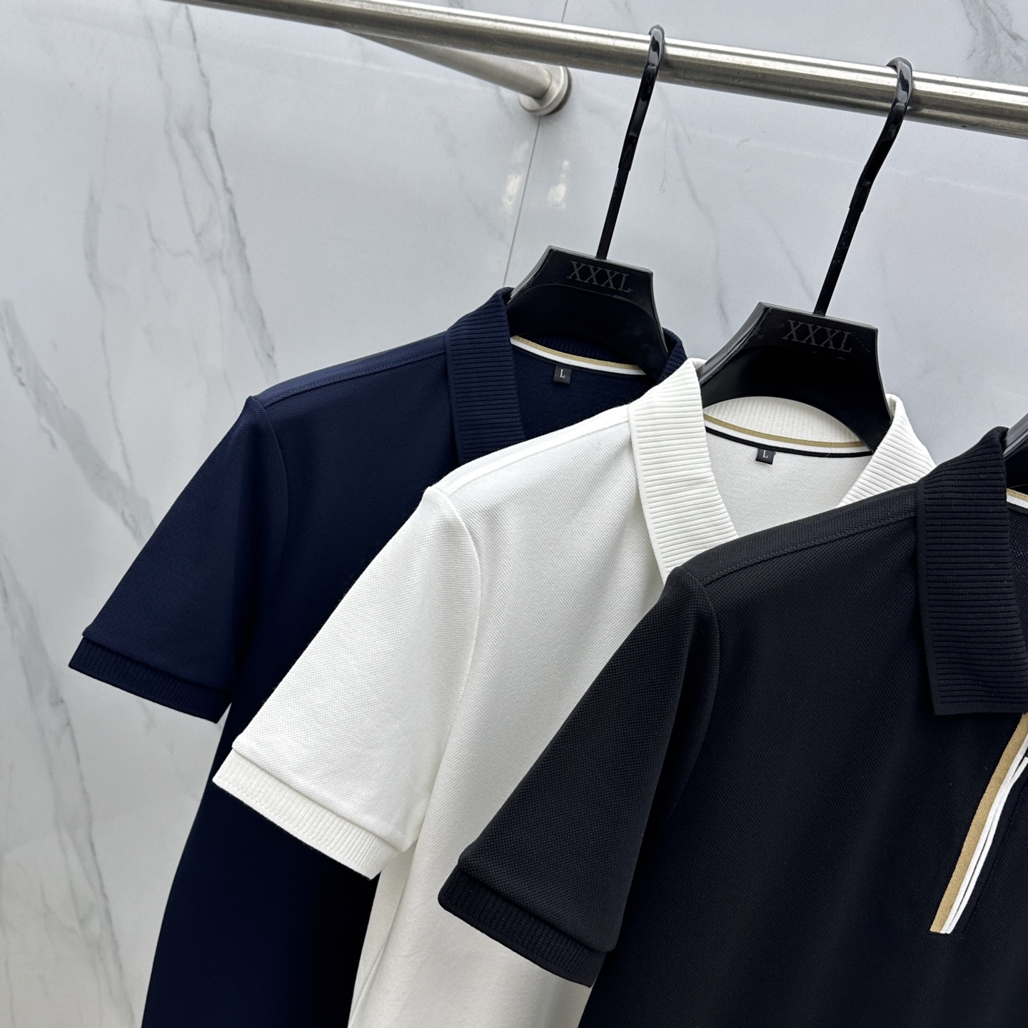 🆕BOSS 2026春夏新款翻领Polo衫短袖T恤 简洁时尚百搭 胸前logo设计 螺纹针织领口 定制进