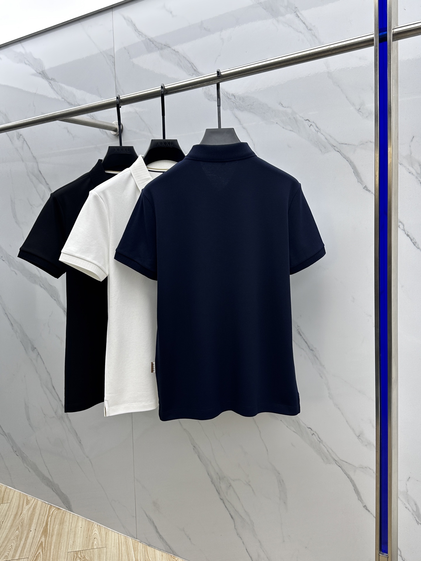 🆕BOSS 2026春夏新款翻领Polo衫短袖T恤 简洁时尚百搭 胸前logo设计 螺纹针织领口 定制进