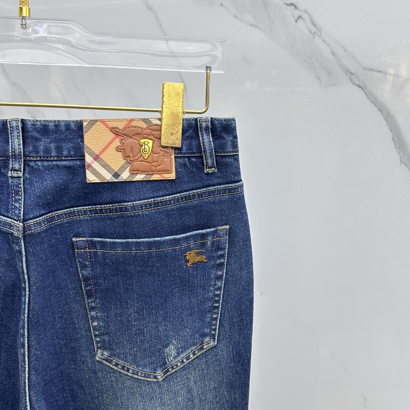 🆕Burberry巴宝莉 🔥高端定制、最新款牛仔裤 柜台同步发售 原版定制复刻 客供定制五金辅料 原单品