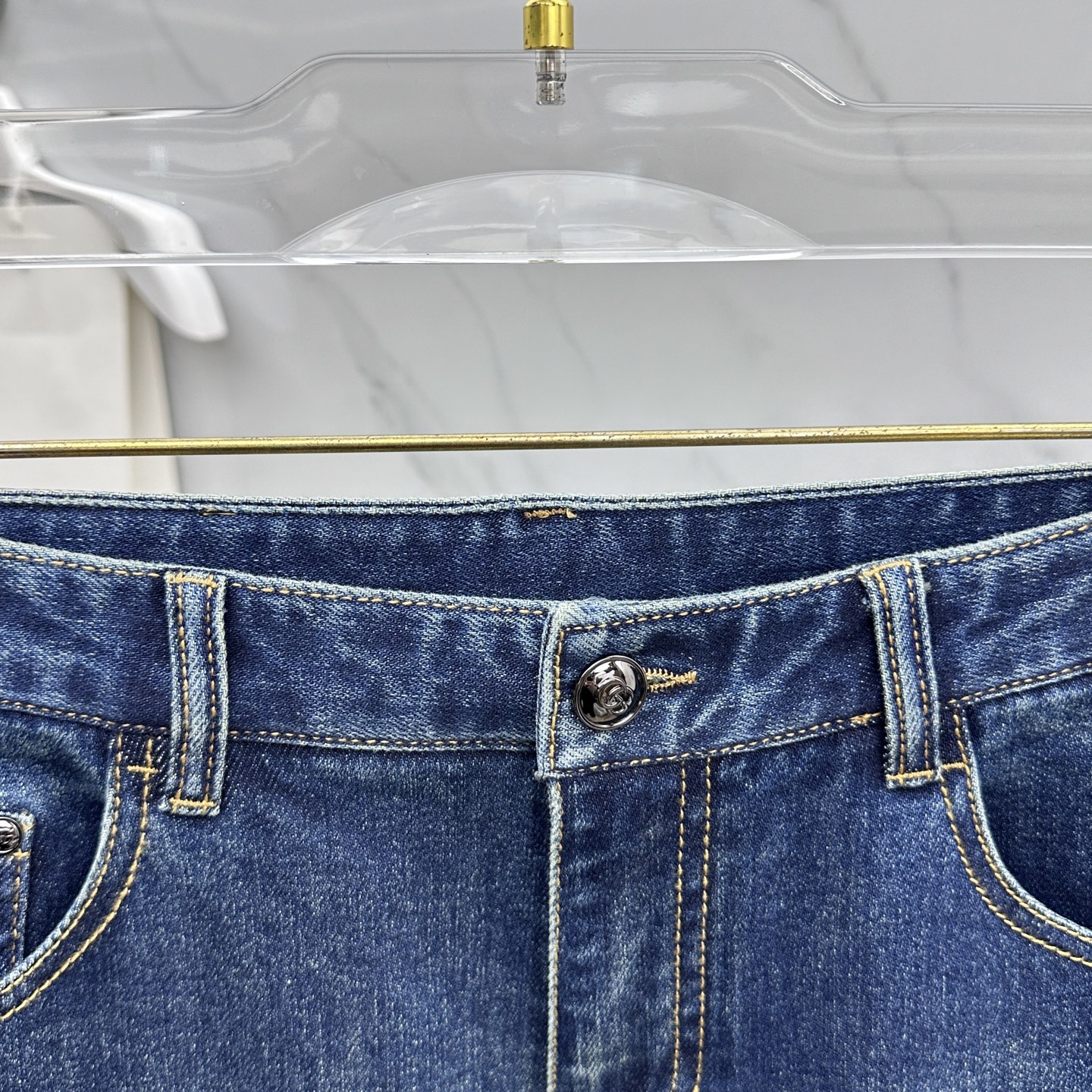 🆕Gucci古驰 🔥高端定制、2025秋冬最新款牛仔裤 柜台同步发售 原版定制复刻 客供五金辅料 原单品