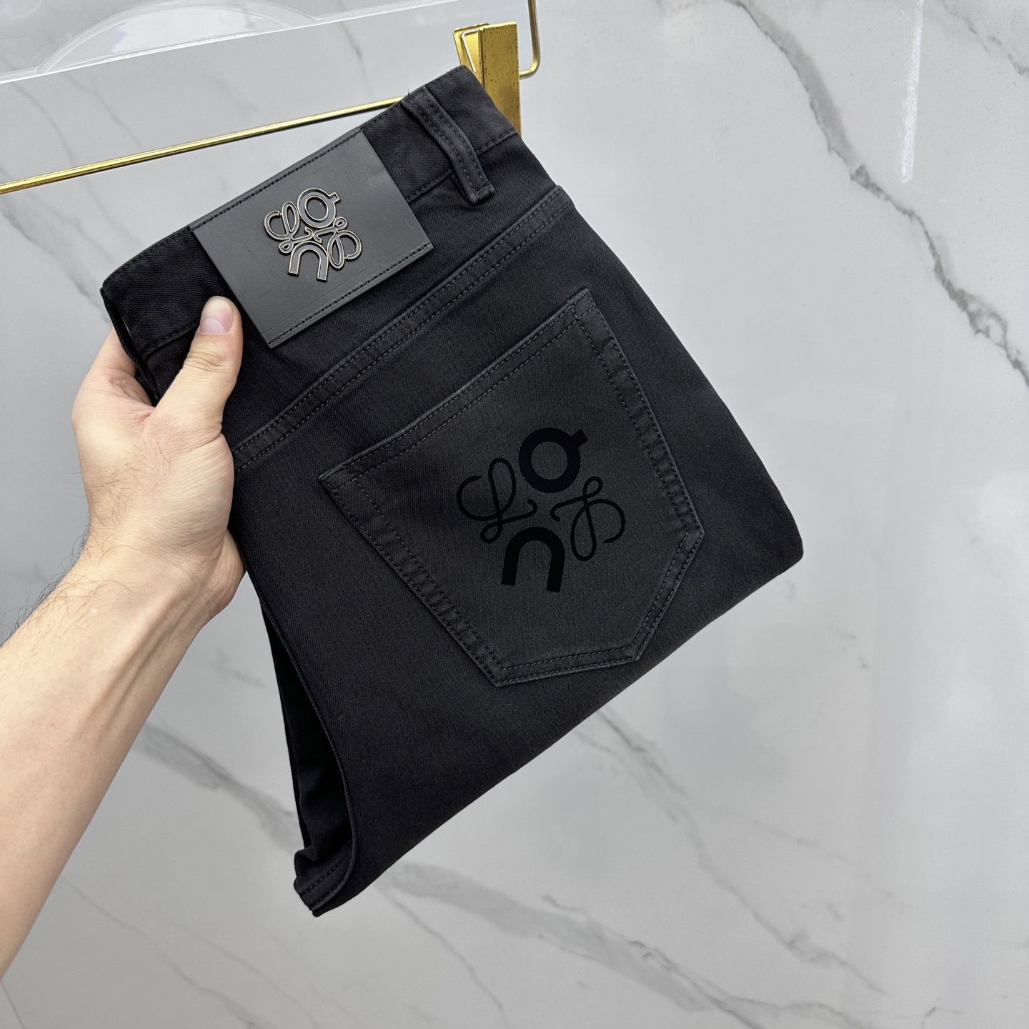 🆕LOEWE罗意威 🔥高端定制、2025秋冬最新款牛仔裤 柜台同步发售 原版定制复刻 客供五金辅料 原单