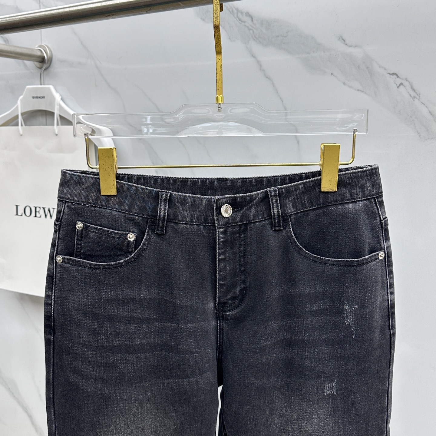 🆕DG杜嘉班纳 🔥高端定制、2025秋冬最新款牛仔裤 柜台同步发售 原版定制复刻 客供五金辅料 原单品质