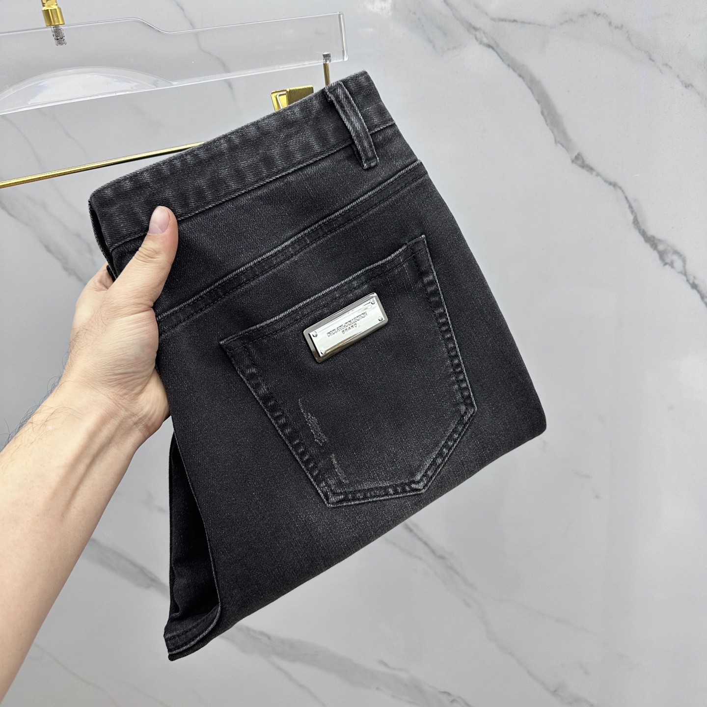 🆕DG杜嘉班纳 🔥高端定制、2025秋冬最新款牛仔裤 柜台同步发售 原版定制复刻 客供五金辅料 原单品质