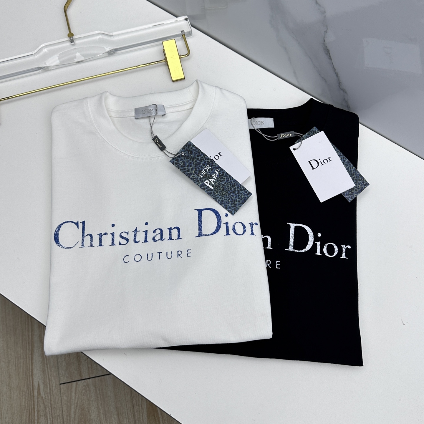 🆕Dior迪奥 2026春夏新款logo字母刺绣短袖 官网同款T恤 双纱纯棉面料 多元化搭配 是眼下时尚