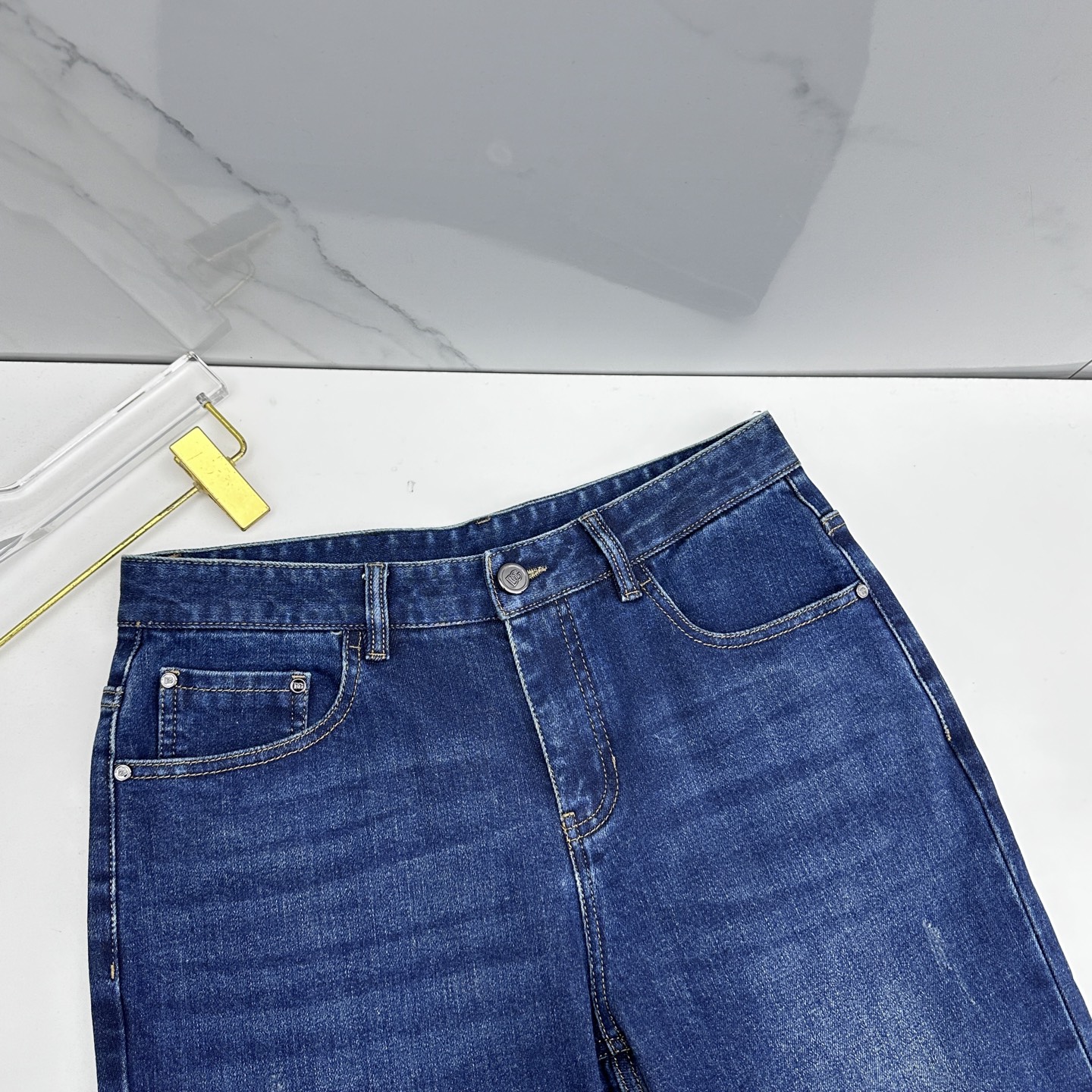 🆕DG杜嘉班纳 🔥高端定制、最新款休闲牛仔裤 柜台同步发售 原版定制复刻 客供定制辅料 原单品质 进口固