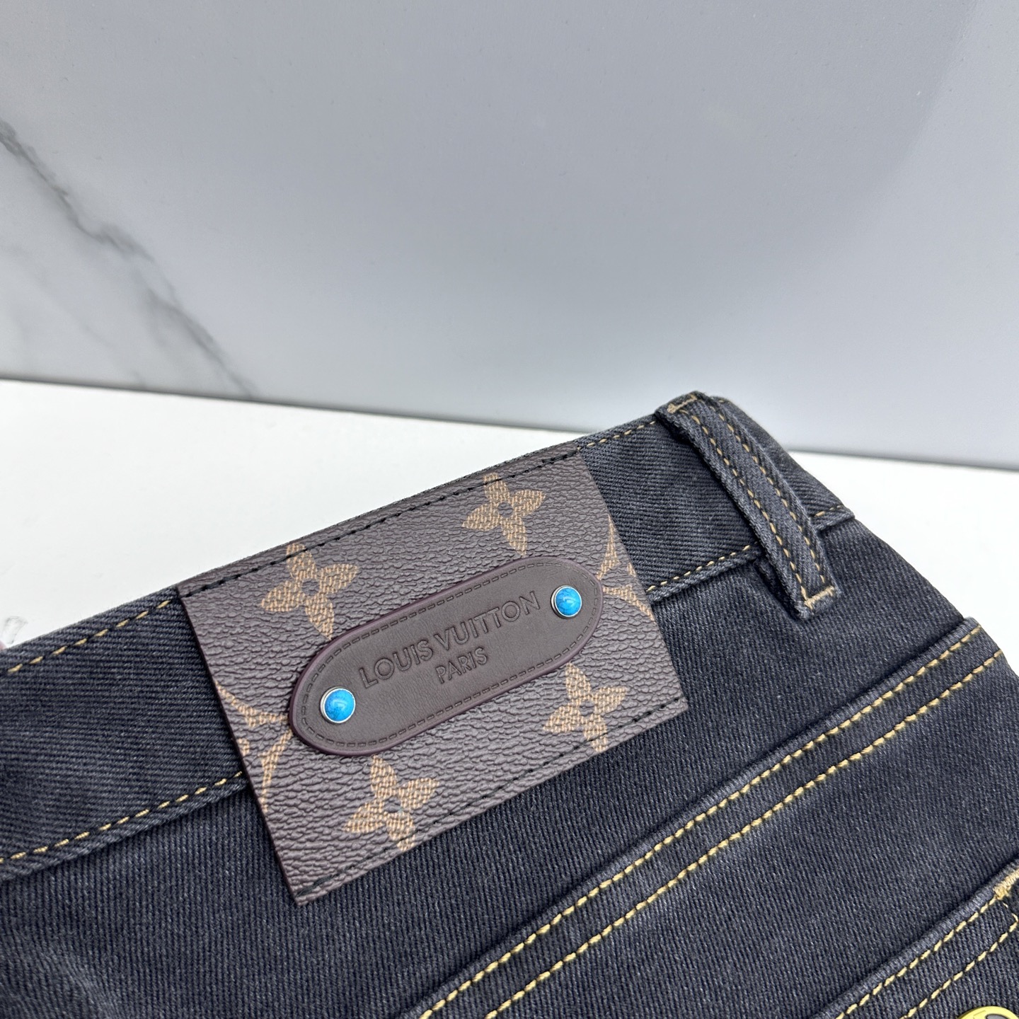 🆕LV路易威登 🔥高端定制、最新款休闲牛仔裤 柜台同步发售 原版定制复刻 客供定制辅料 原单品质 进口固