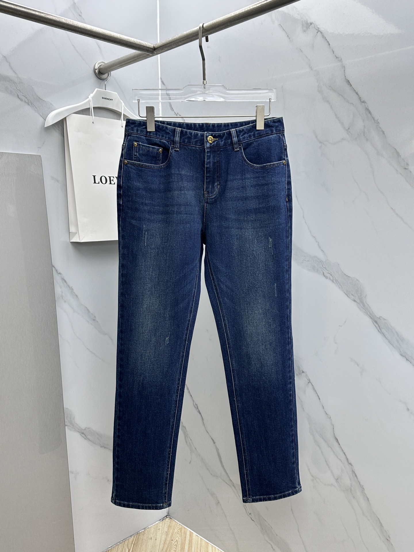 🆕BBR巴宝莉 🔥高端定制、最新款休闲牛仔裤 柜台同步发售 原版定制复刻 客供定制辅料 原单品质 进口固