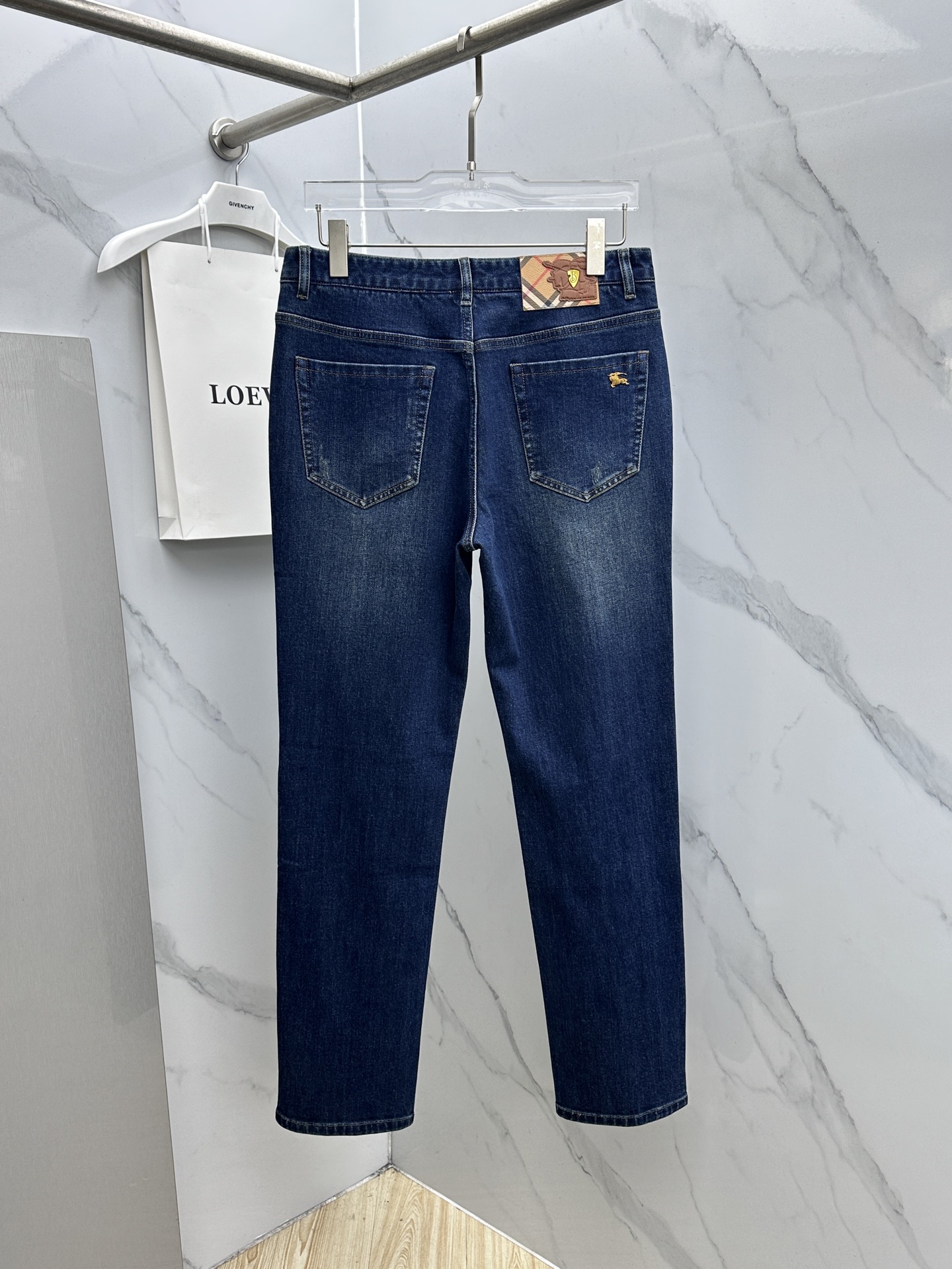 🆕BBR巴宝莉 🔥高端定制、最新款休闲牛仔裤 柜台同步发售 原版定制复刻 客供定制辅料 原单品质 进口固