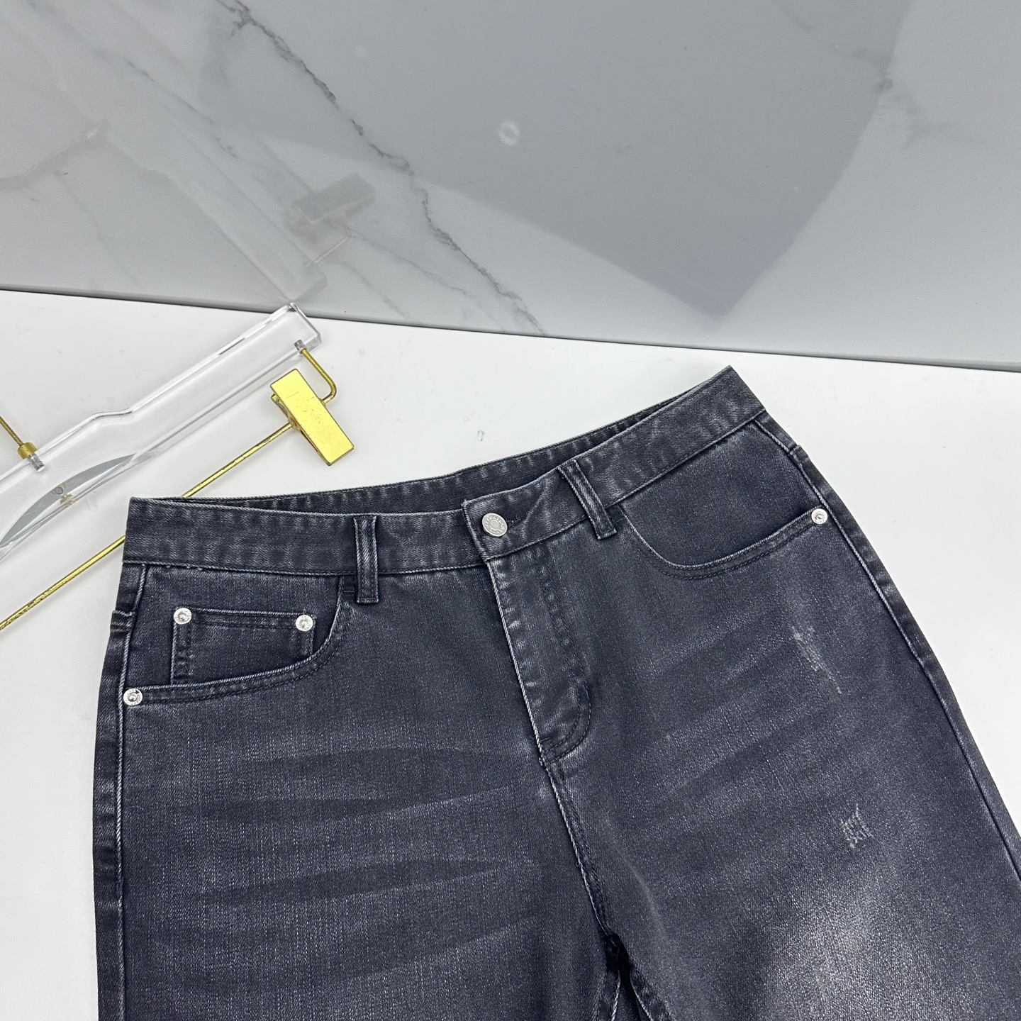 🆕DG杜嘉班纳 🔥高端定制、最新款休闲牛仔裤 柜台同步发售 原版定制复刻 客供定制辅料 原单品质 进口固