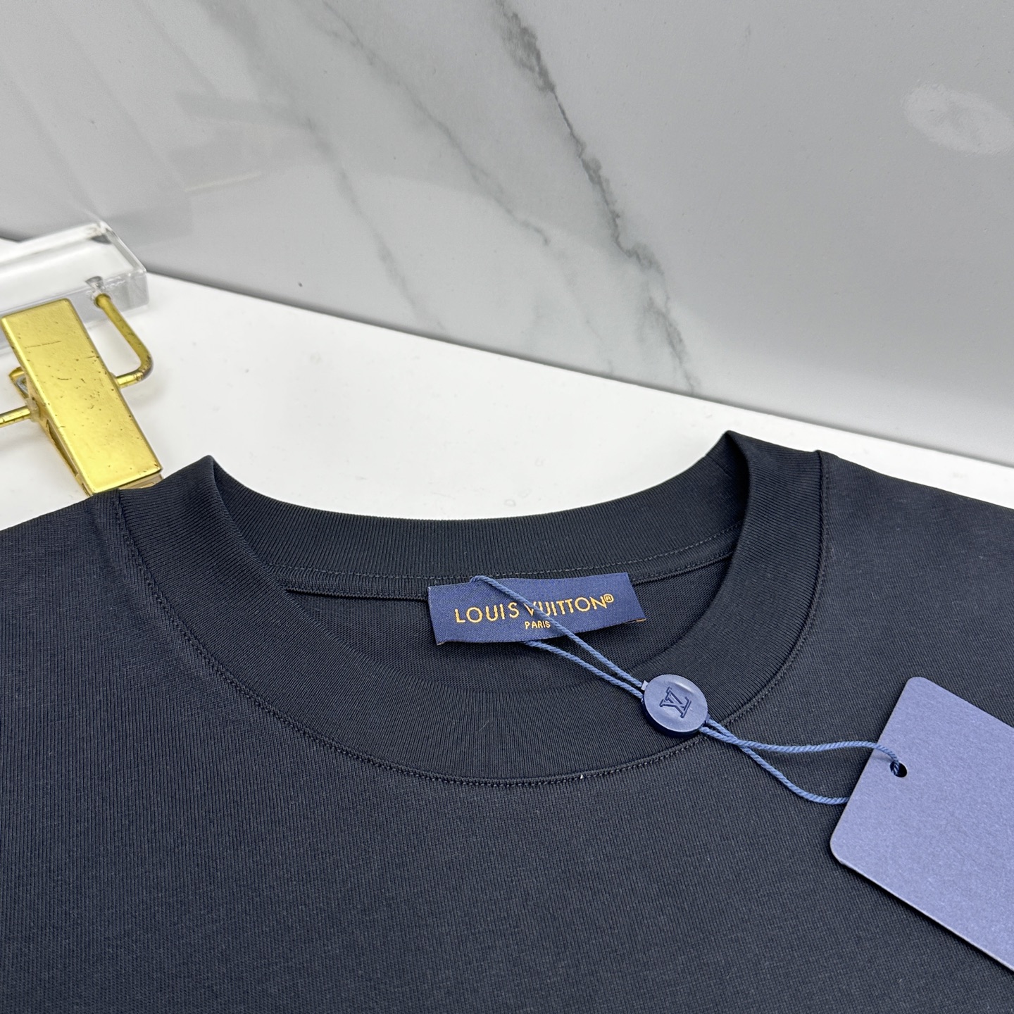🆕LV路易威登 2026春夏新款logo印花短袖 官网同款T恤 双纱纯棉面料 多元化搭配 迎合眼下时尚前