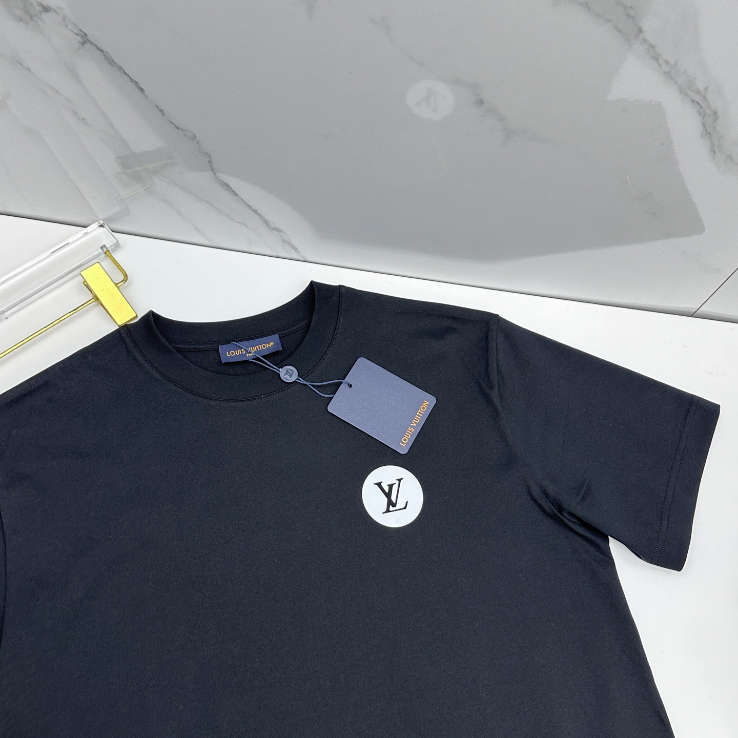🆕LV路易威登 2026春夏新款logo印花短袖 官网同款T恤 双纱纯棉面料 多元化搭配 迎合眼下时尚前