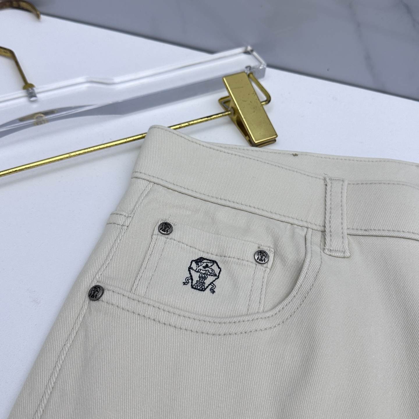 🆕BC 🔥高端定制、26春季最新款洗水牛仔裤 柜台同步发售 原版定制复刻 客供定制辅料 原单品质 进口固