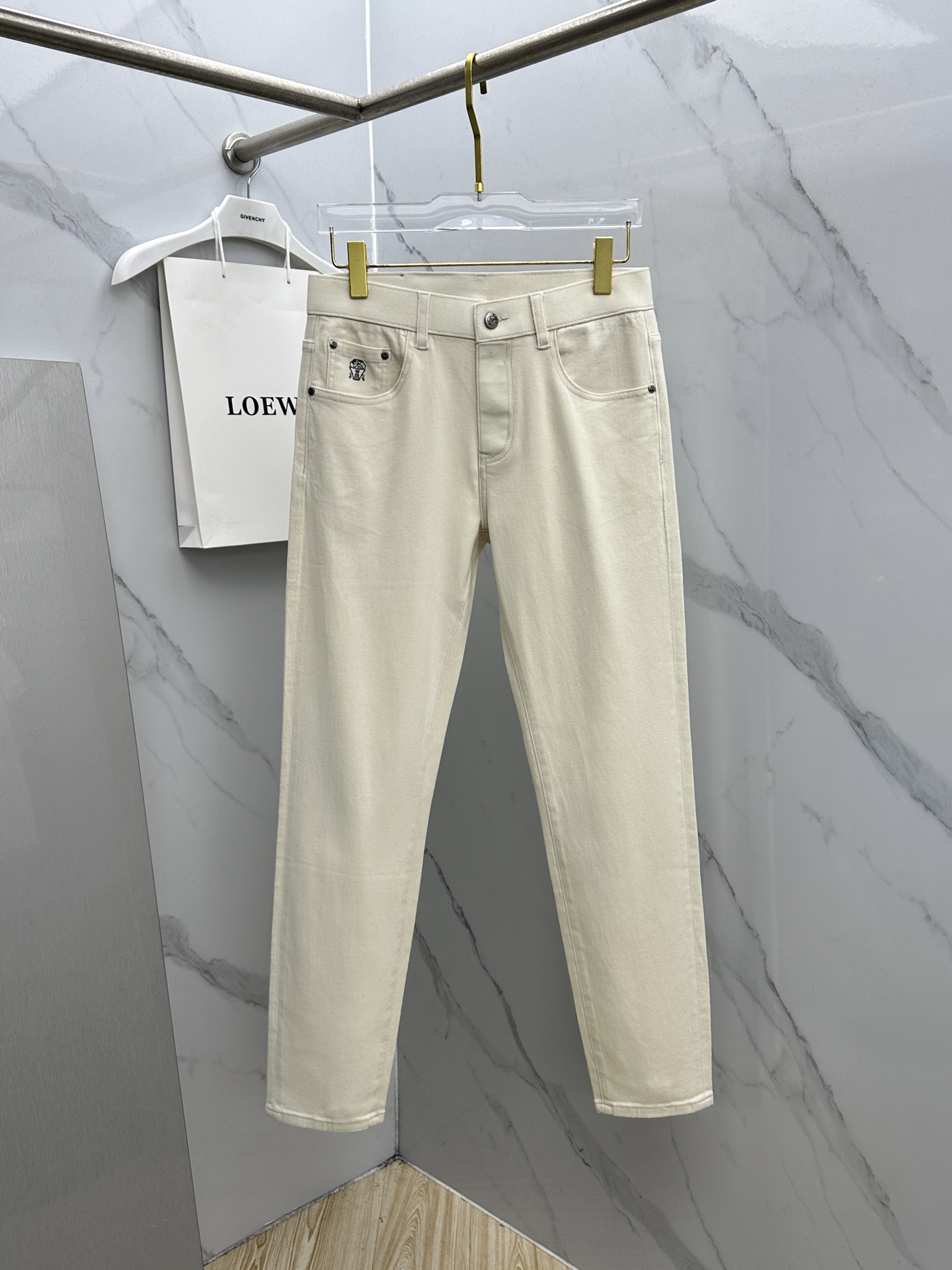 🆕BC 🔥高端定制、26春季最新款洗水牛仔裤 柜台同步发售 原版定制复刻 客供定制辅料 原单品质 进口固