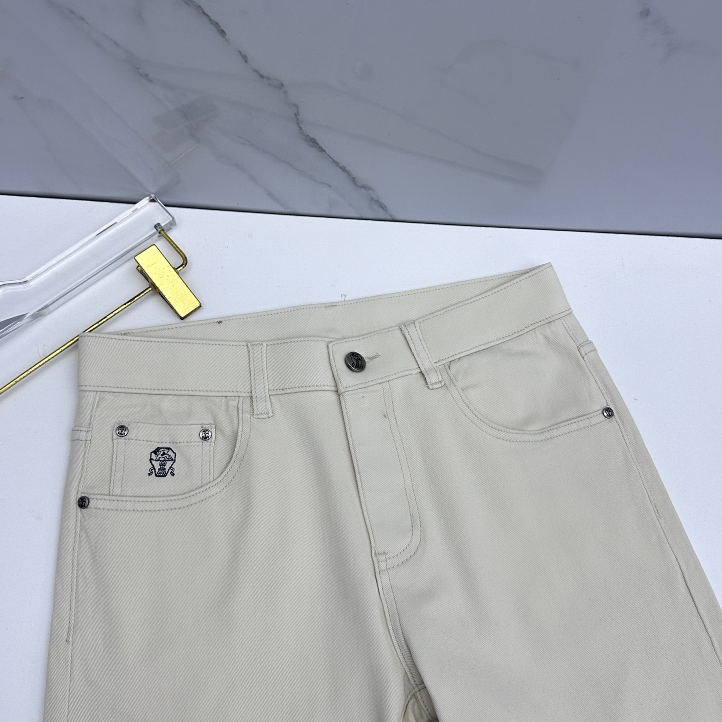 🆕BC 🔥高端定制、26春季最新款洗水牛仔裤 柜台同步发售 原版定制复刻 客供定制辅料 原单品质 进口固