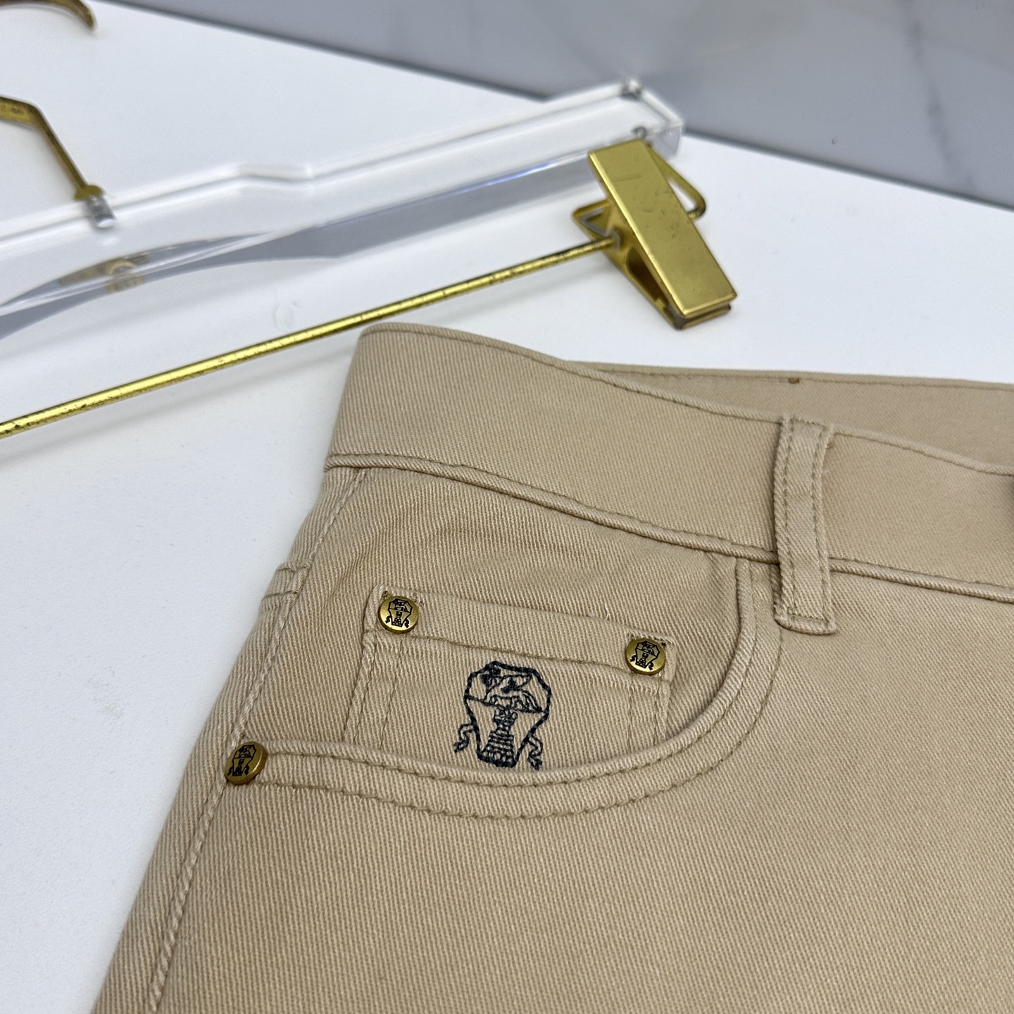 🆕BC 🔥高端定制、26春季最新款洗水牛仔裤 柜台同步发售 原版定制复刻 客供定制辅料 原单品质 进口固