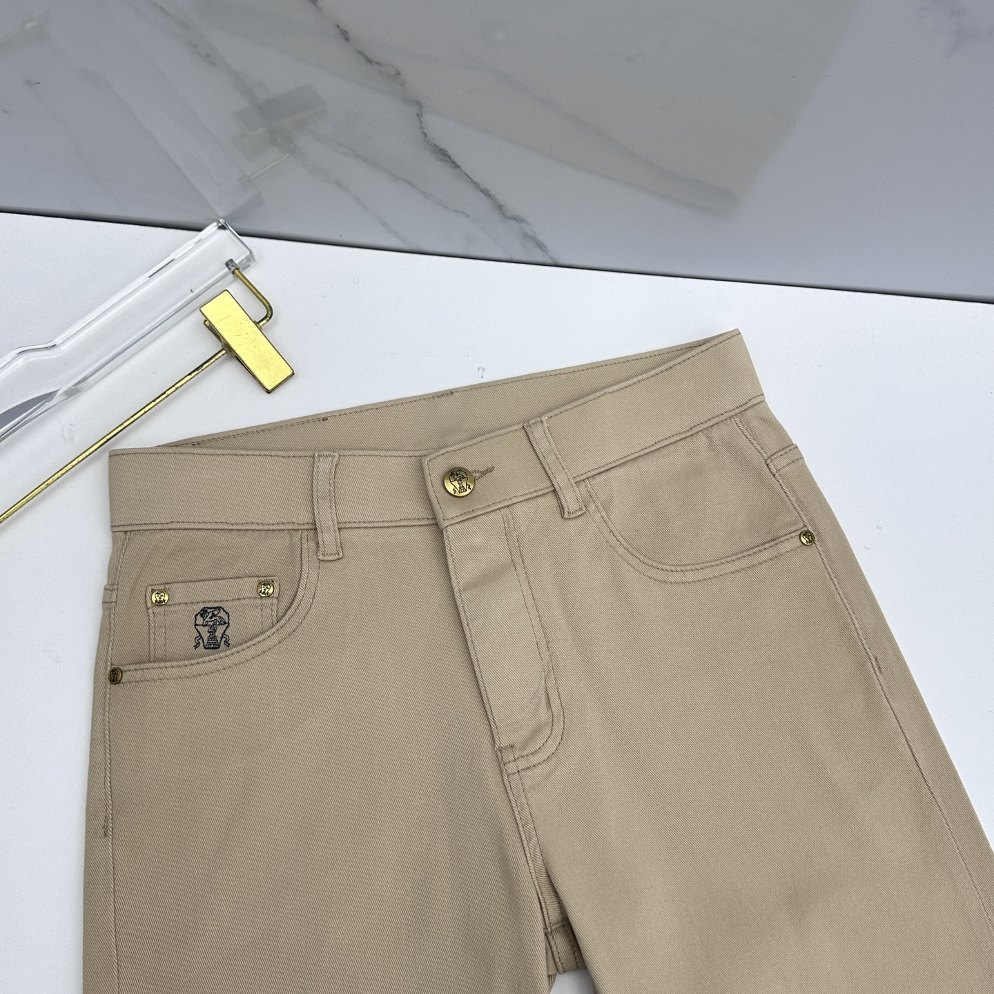 🆕BC 🔥高端定制、26春季最新款洗水牛仔裤 柜台同步发售 原版定制复刻 客供定制辅料 原单品质 进口固