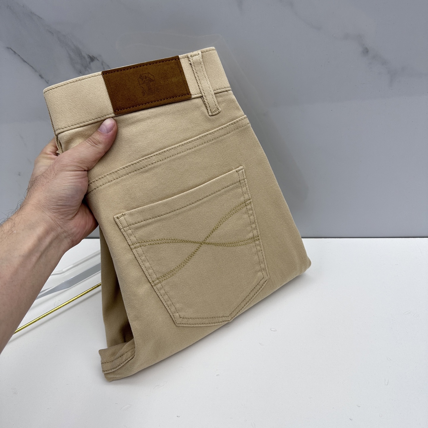 🆕BC 🔥高端定制、26春季最新款洗水牛仔裤 柜台同步发售 原版定制复刻 客供定制辅料 原单品质 进口固