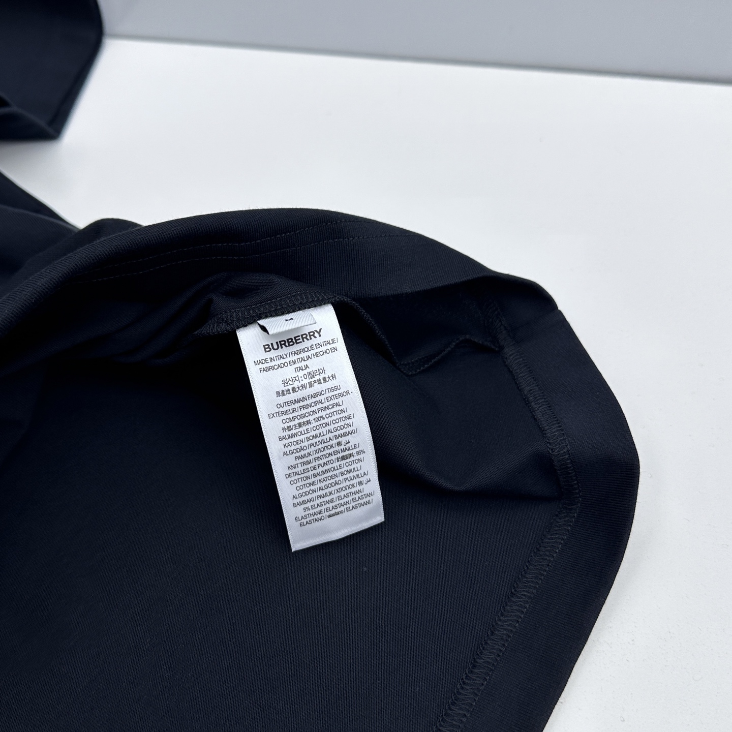 🆕Burberry巴宝莉 2026春夏新款logo印花短袖 官网同款T恤 双纱纯棉面料 多元化搭配 迎合