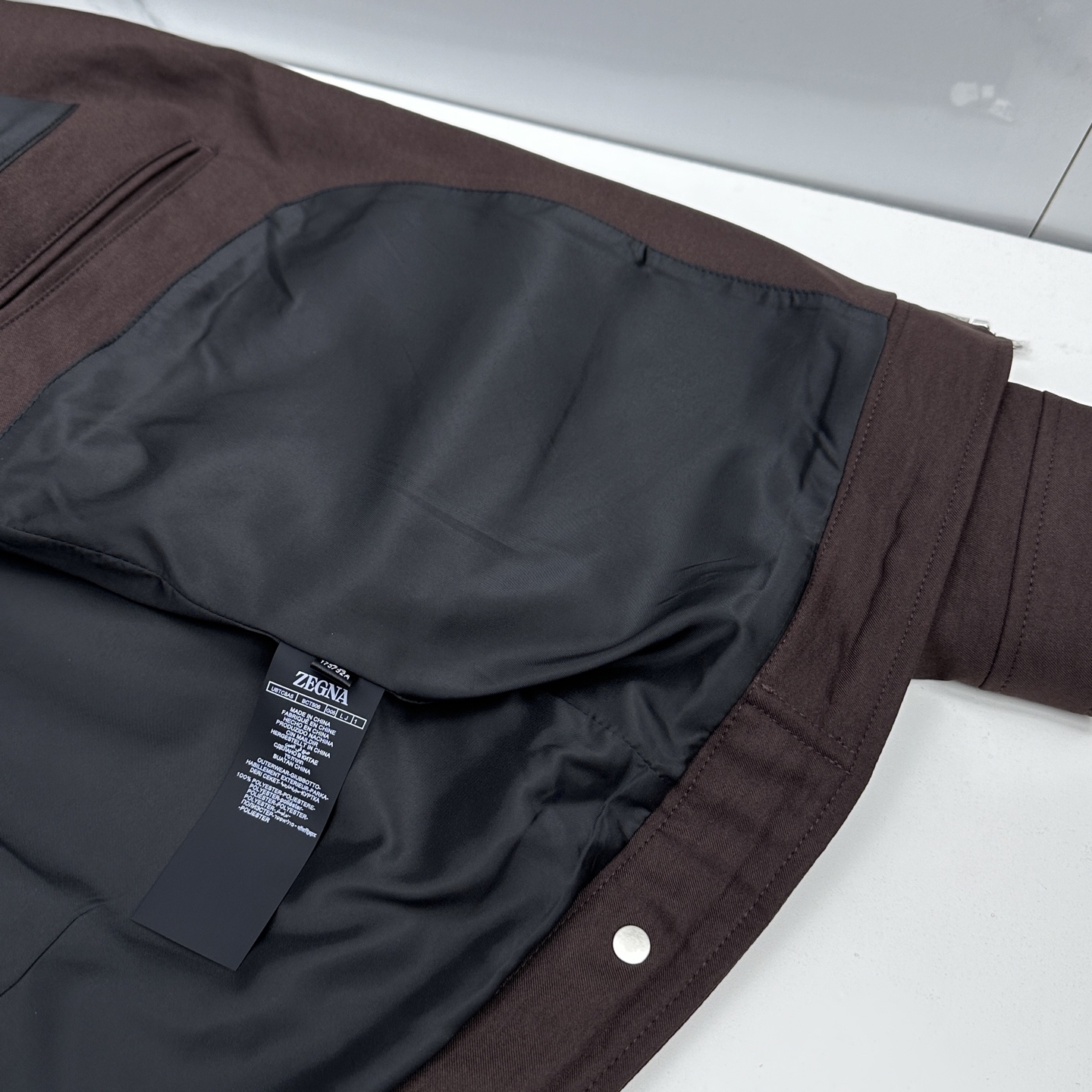 🆕ZEGNA杰尼亚 2026早春老钱风系列，最新时尚翻领夹克外套.处处细节显工艺足够的高级 结构性剪裁的