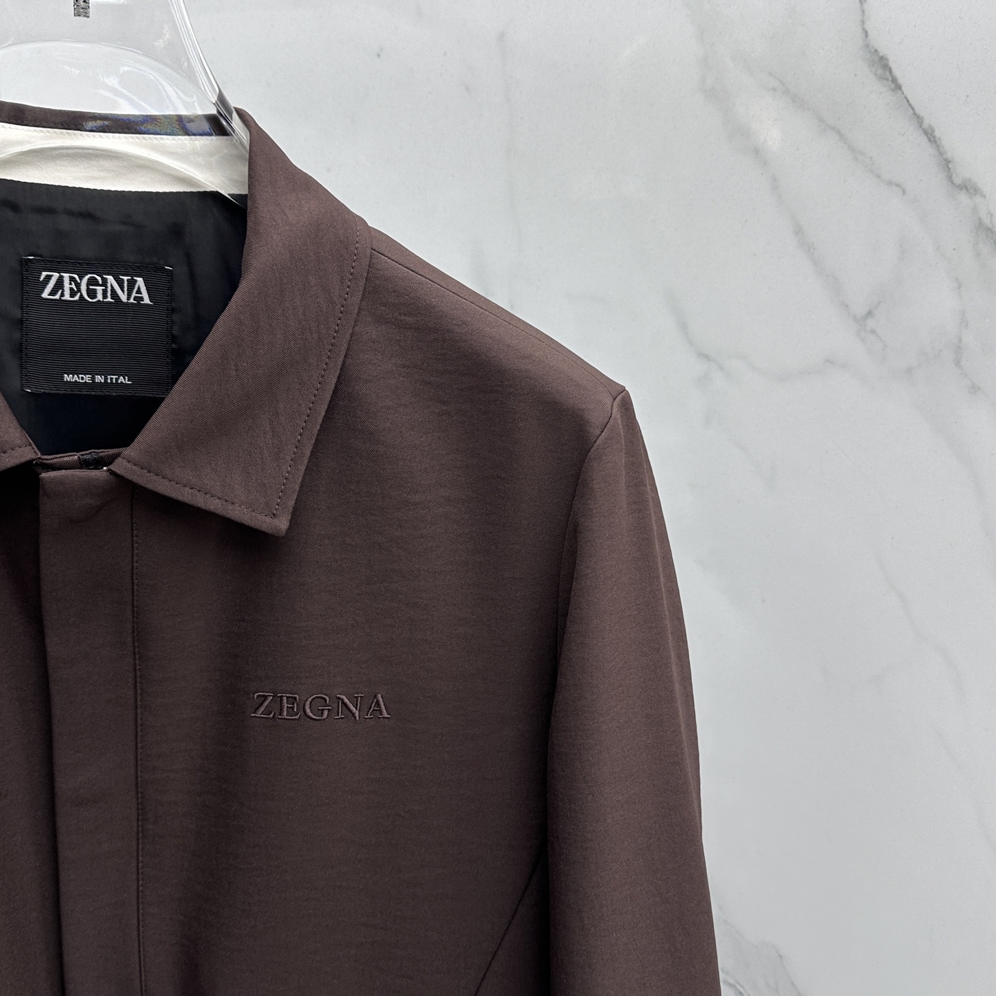 🆕ZEGNA杰尼亚 2026早春老钱风系列，最新时尚翻领夹克外套.处处细节显工艺足够的高级 结构性剪裁的