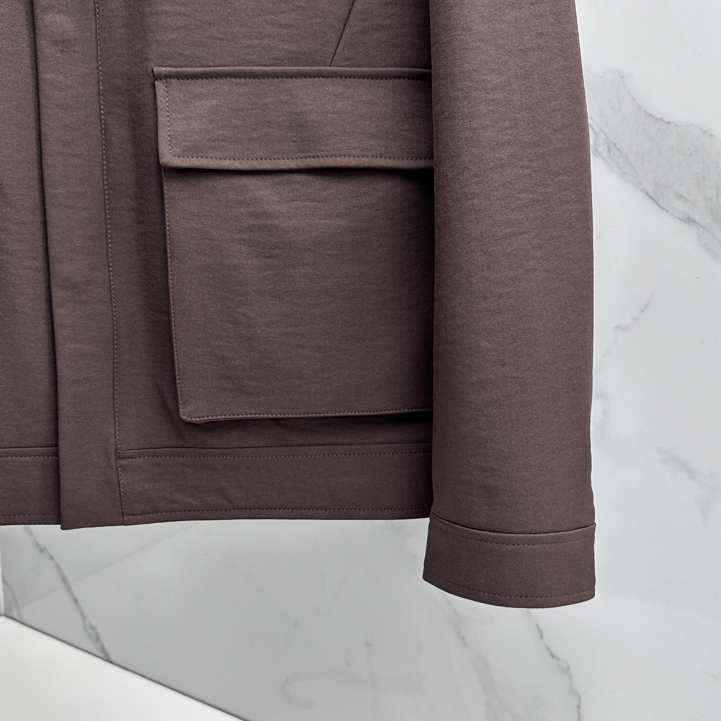 🆕ZEGNA杰尼亚 2026早春老钱风系列，最新时尚翻领夹克外套.处处细节显工艺足够的高级 结构性剪裁的