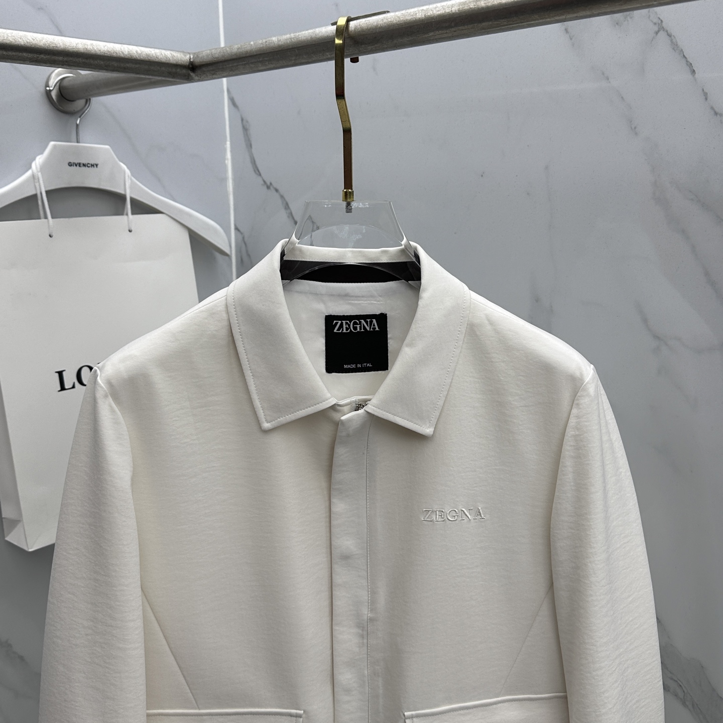 🆕ZEGNA杰尼亚 2026早春老钱风系列，最新时尚翻领夹克外套.处处细节显工艺足够的高级 结构性剪裁的