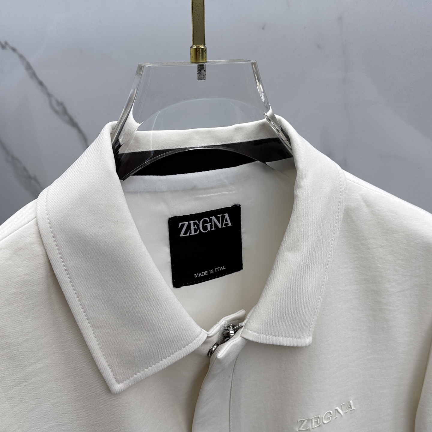 🆕ZEGNA杰尼亚 2026早春老钱风系列，最新时尚翻领夹克外套.处处细节显工艺足够的高级 结构性剪裁的