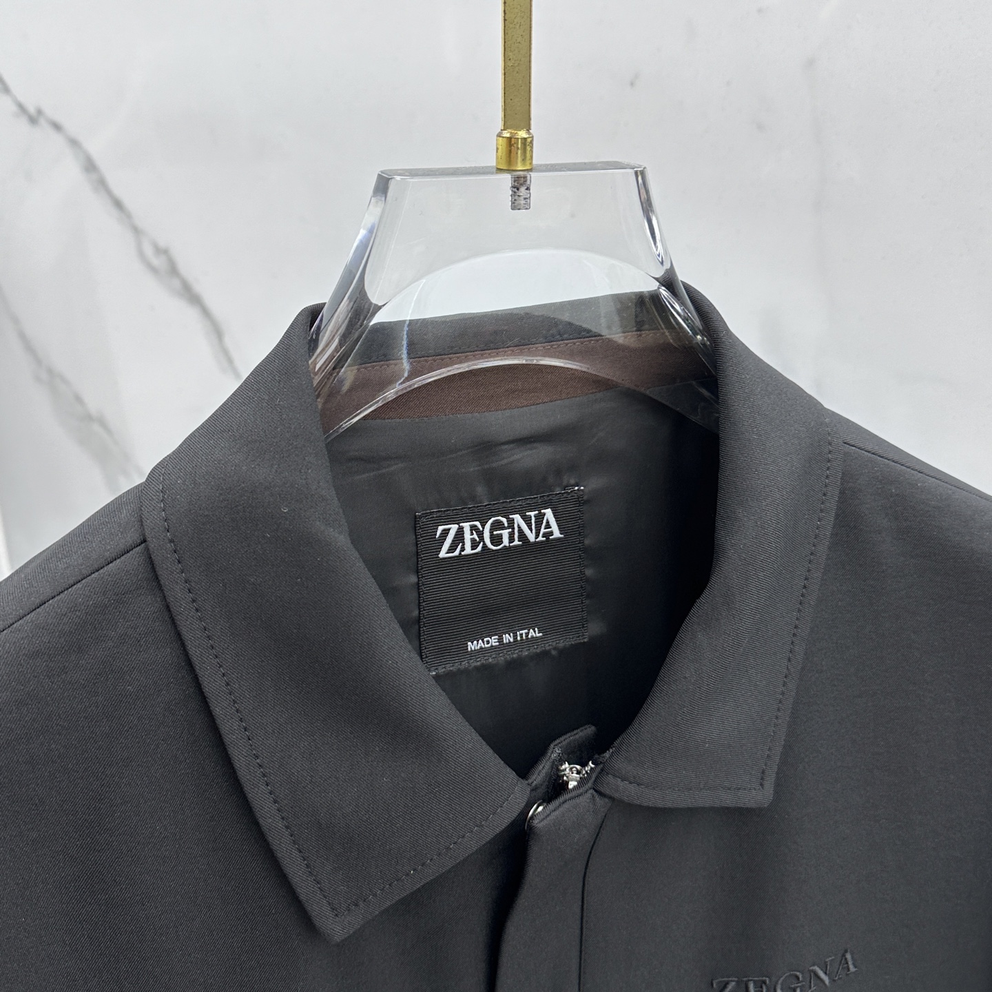 🆕ZEGNA杰尼亚 2026早春老钱风系列，最新时尚翻领夹克外套.处处细节显工艺足够的高级 结构性剪裁的