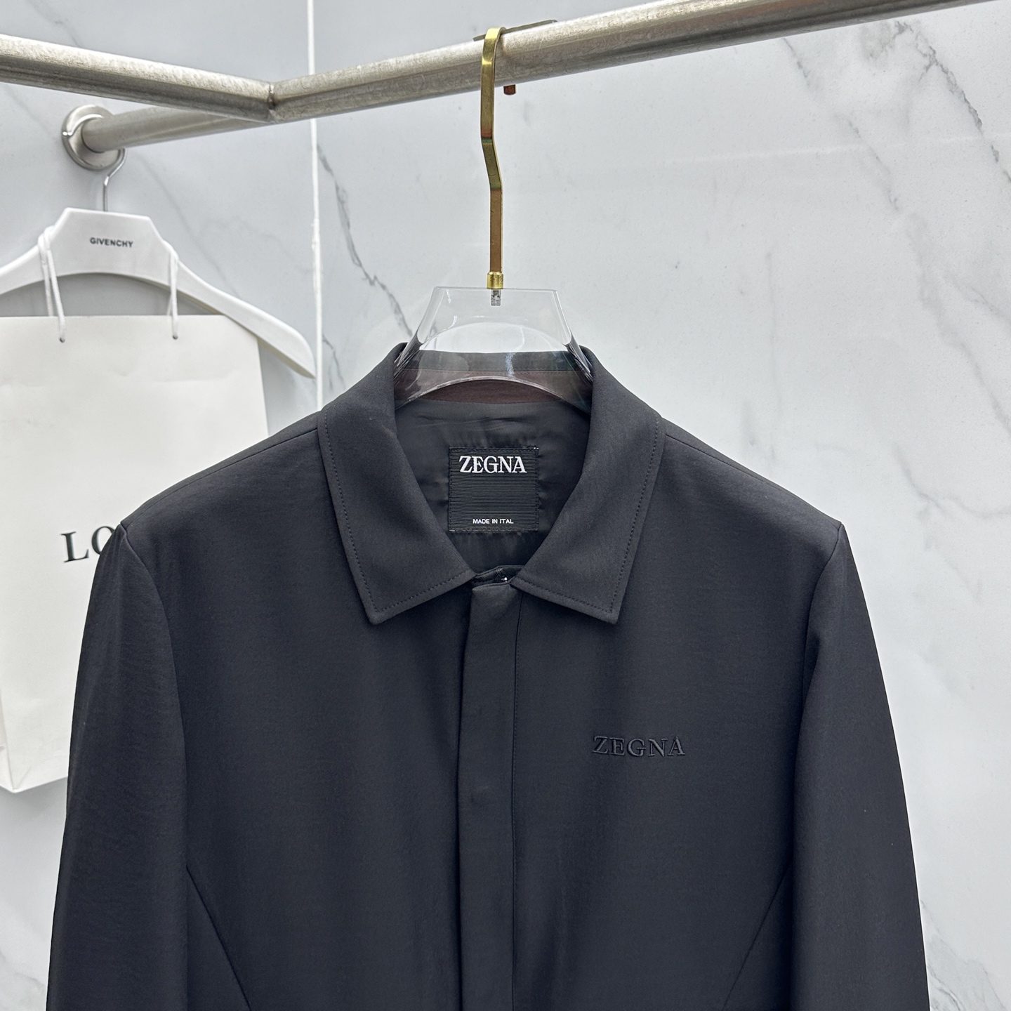 🆕ZEGNA杰尼亚 2026早春老钱风系列，最新时尚翻领夹克外套.处处细节显工艺足够的高级 结构性剪裁的