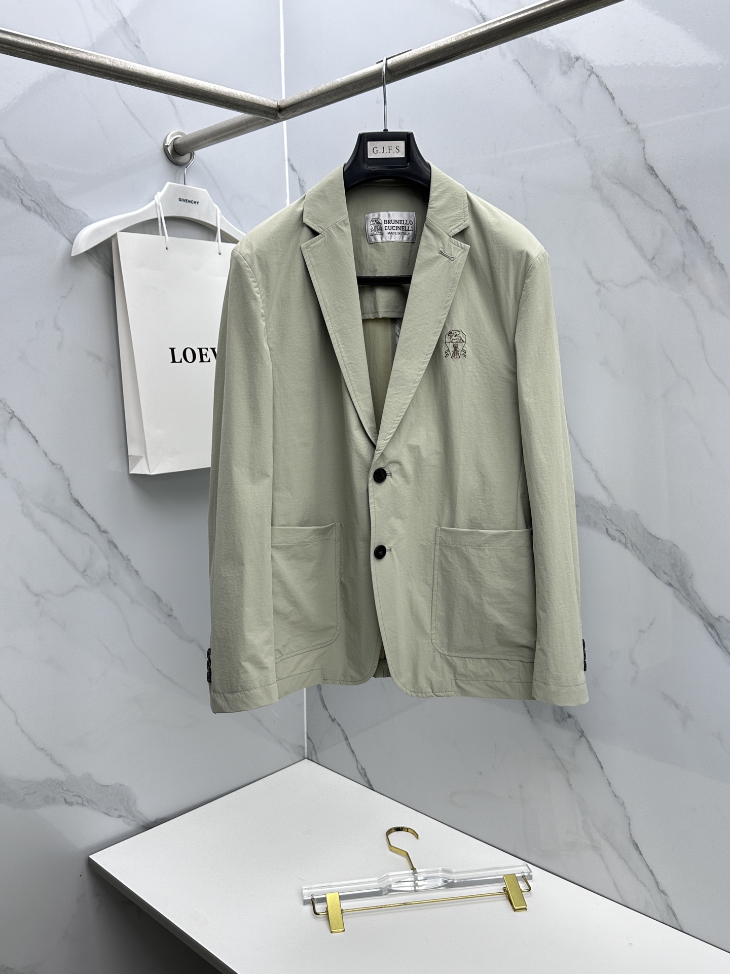 🆕BC 2026早春奢简系列，最新时尚男款西装外套.简约logo刺绣设计，处处细节显工艺足够的高级 结构