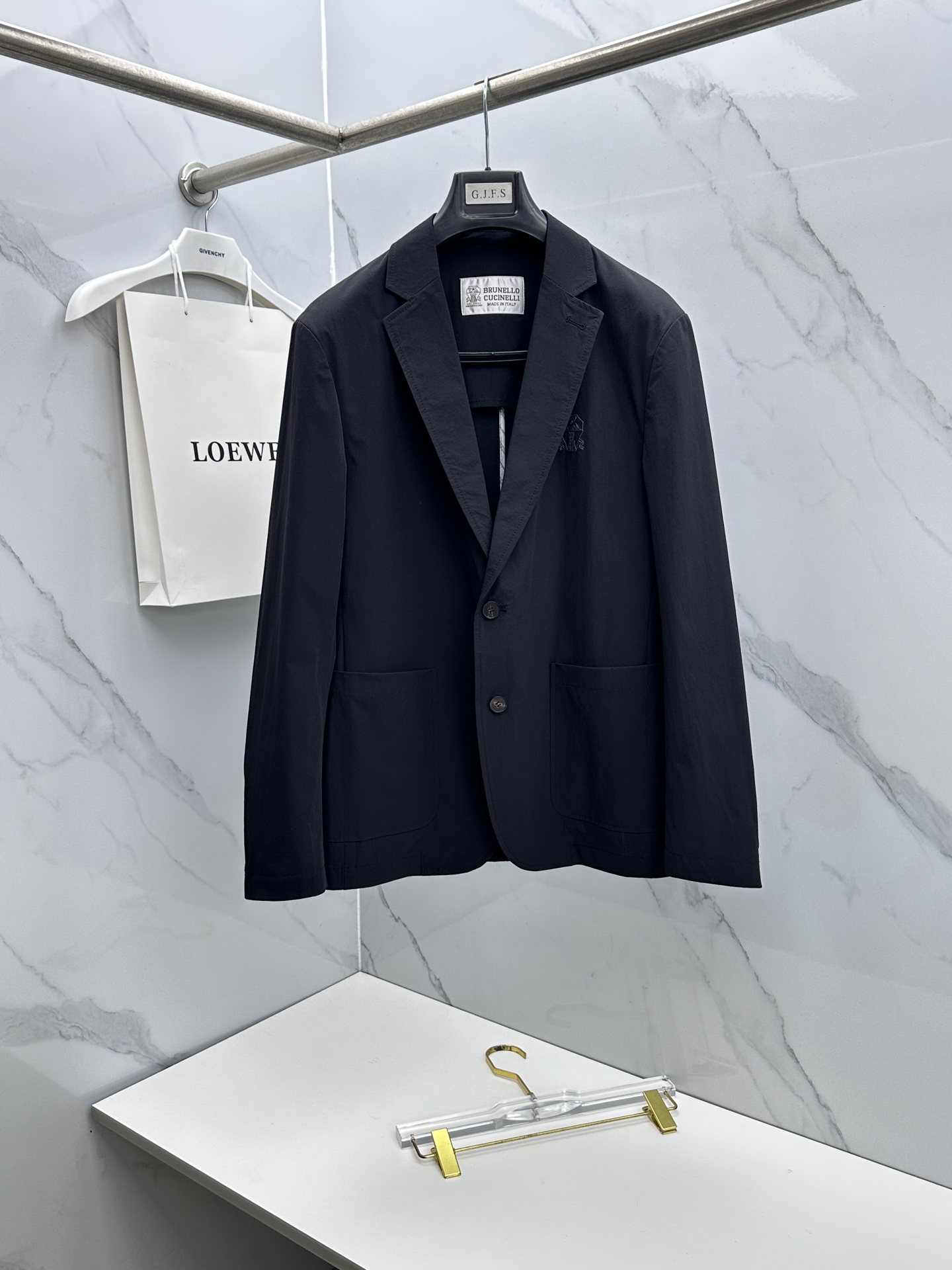 🆕BC 2026早春奢简系列，最新时尚男款西装外套.简约logo刺绣设计，处处细节显工艺足够的高级 结构