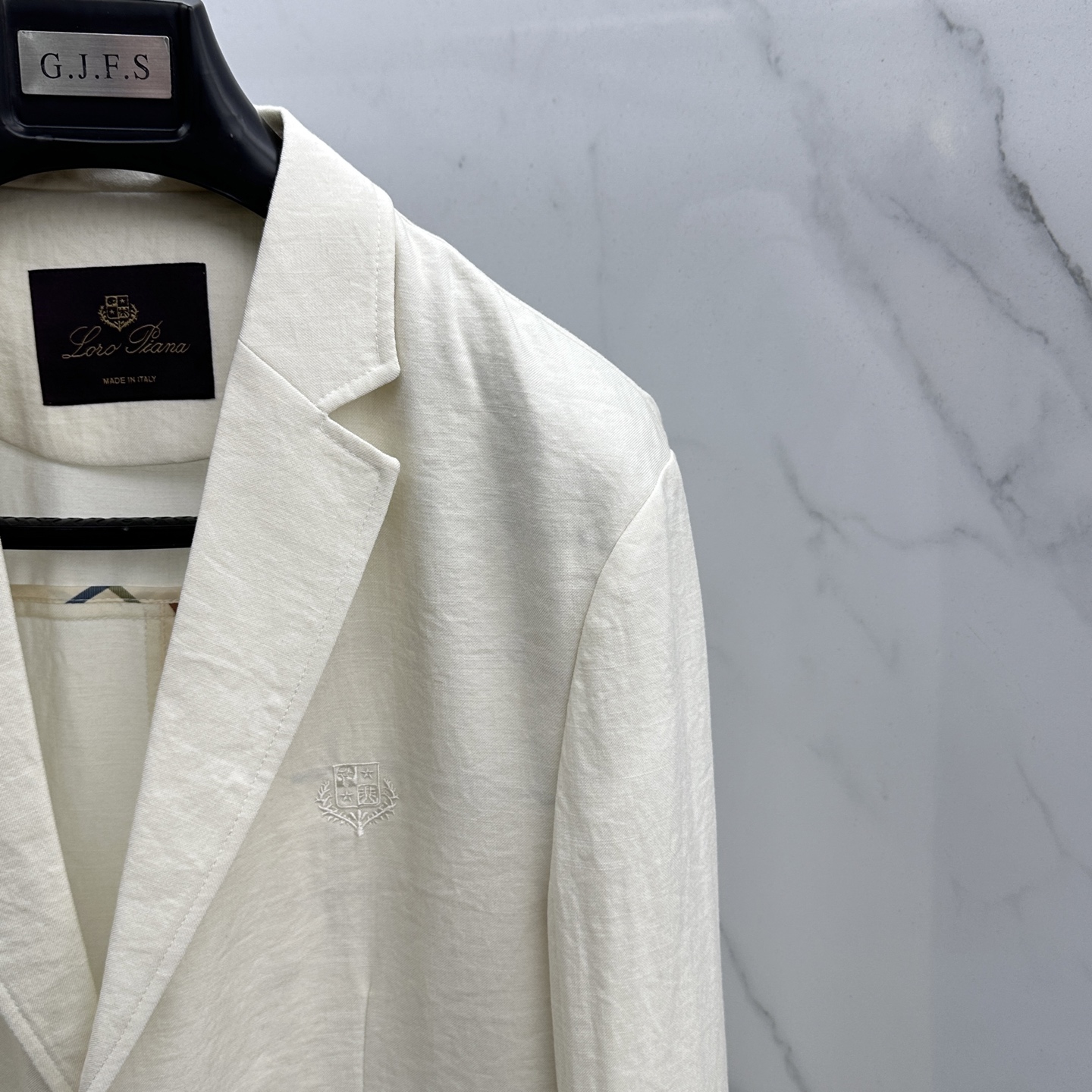 🆕Loro Piana 2026早春老钱风棉麻系列，最新时尚男款西装外套.定织定染面料。处处细节显工艺足