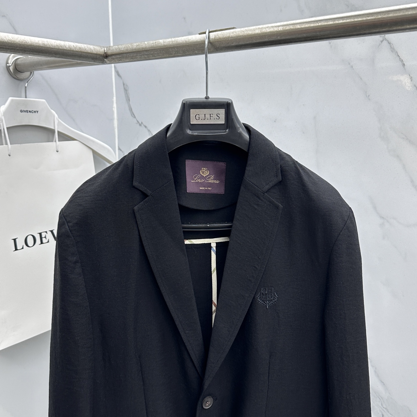 🆕Loro Piana 2026早春老钱风棉麻系列，最新时尚男款西装外套.定织定染面料。处处细节显工艺足