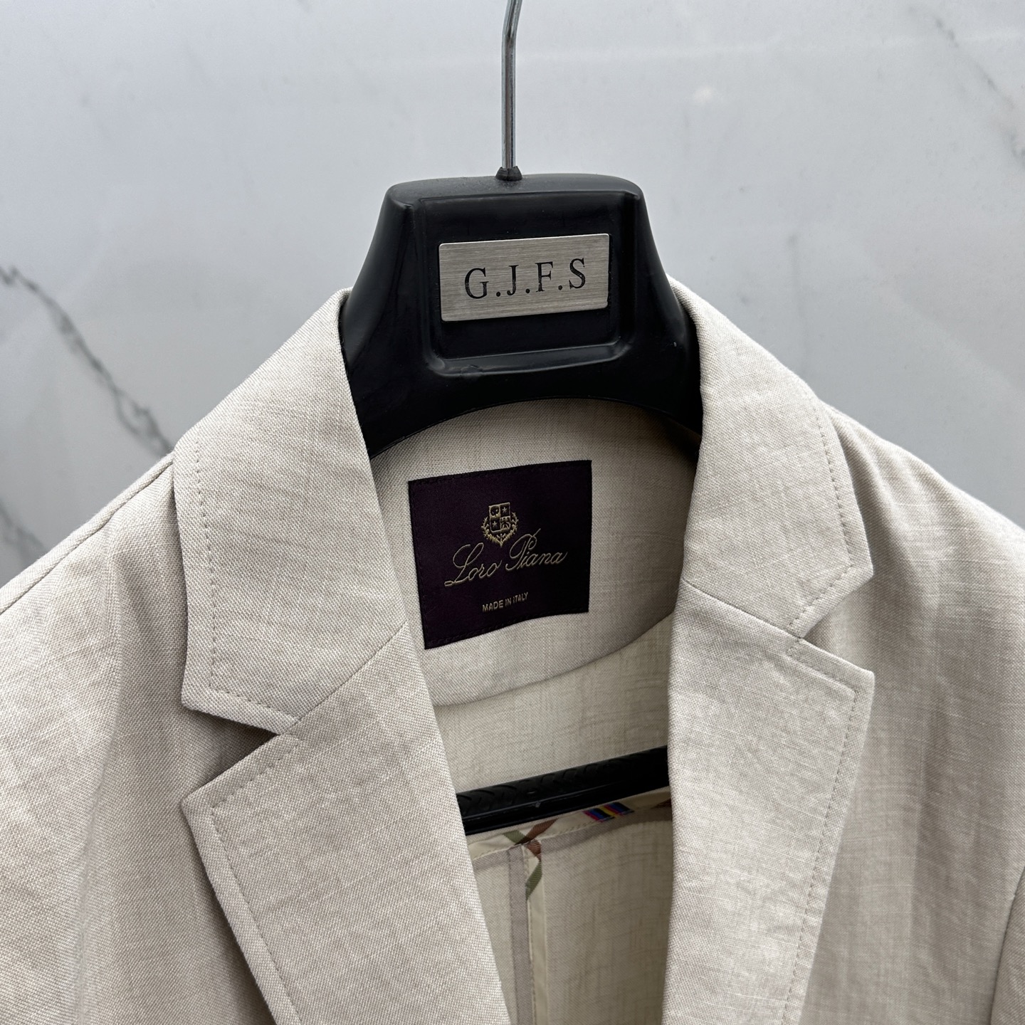 🆕Loro Piana 2026早春老钱风棉麻系列，最新时尚男款西装外套.定织定染面料。处处细节显工艺足
